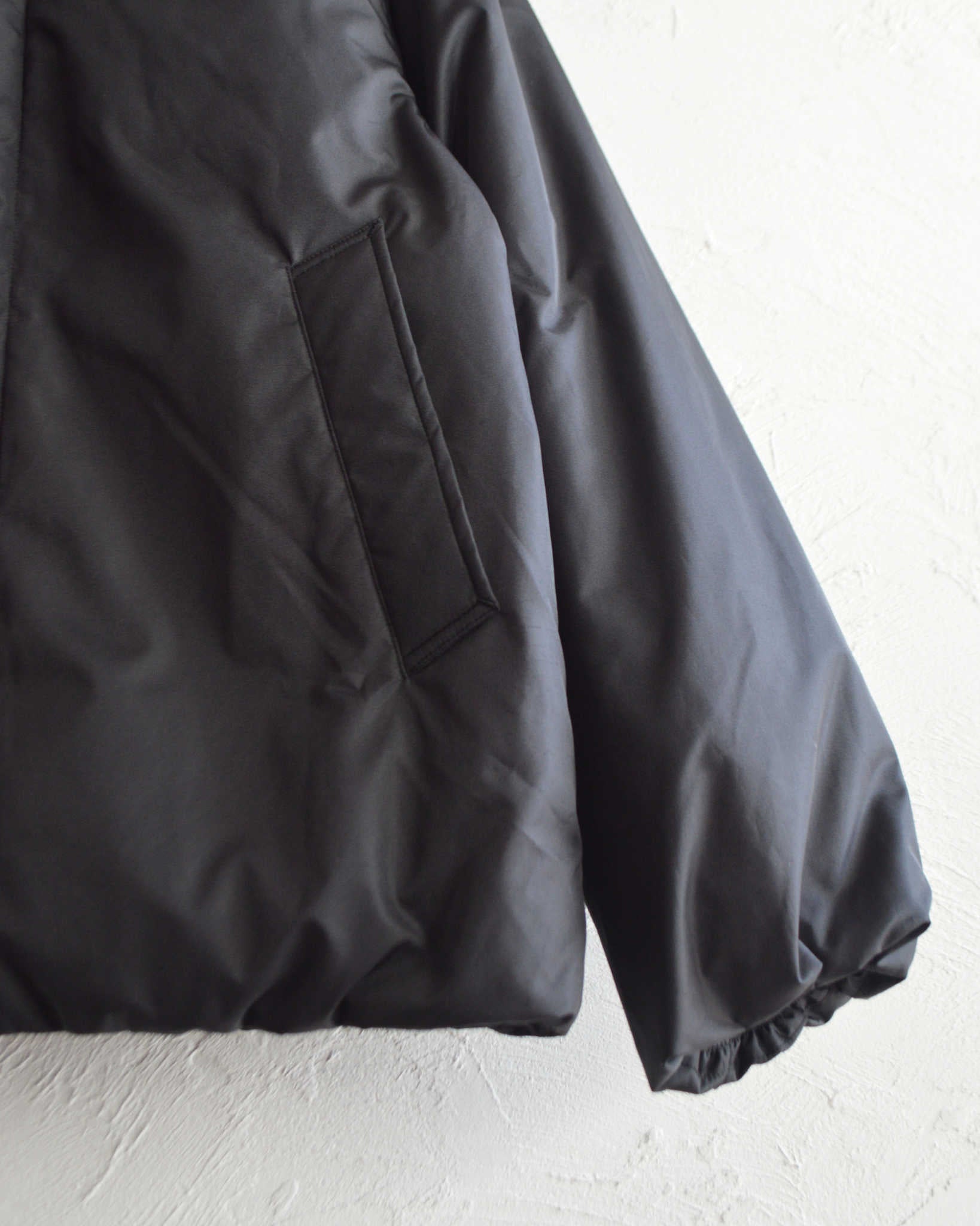 LAMOND ラモンド / SOUTIEN COLLAR DOWN JACKET ステンカラーダウンジャケット (BLACK ブラック)