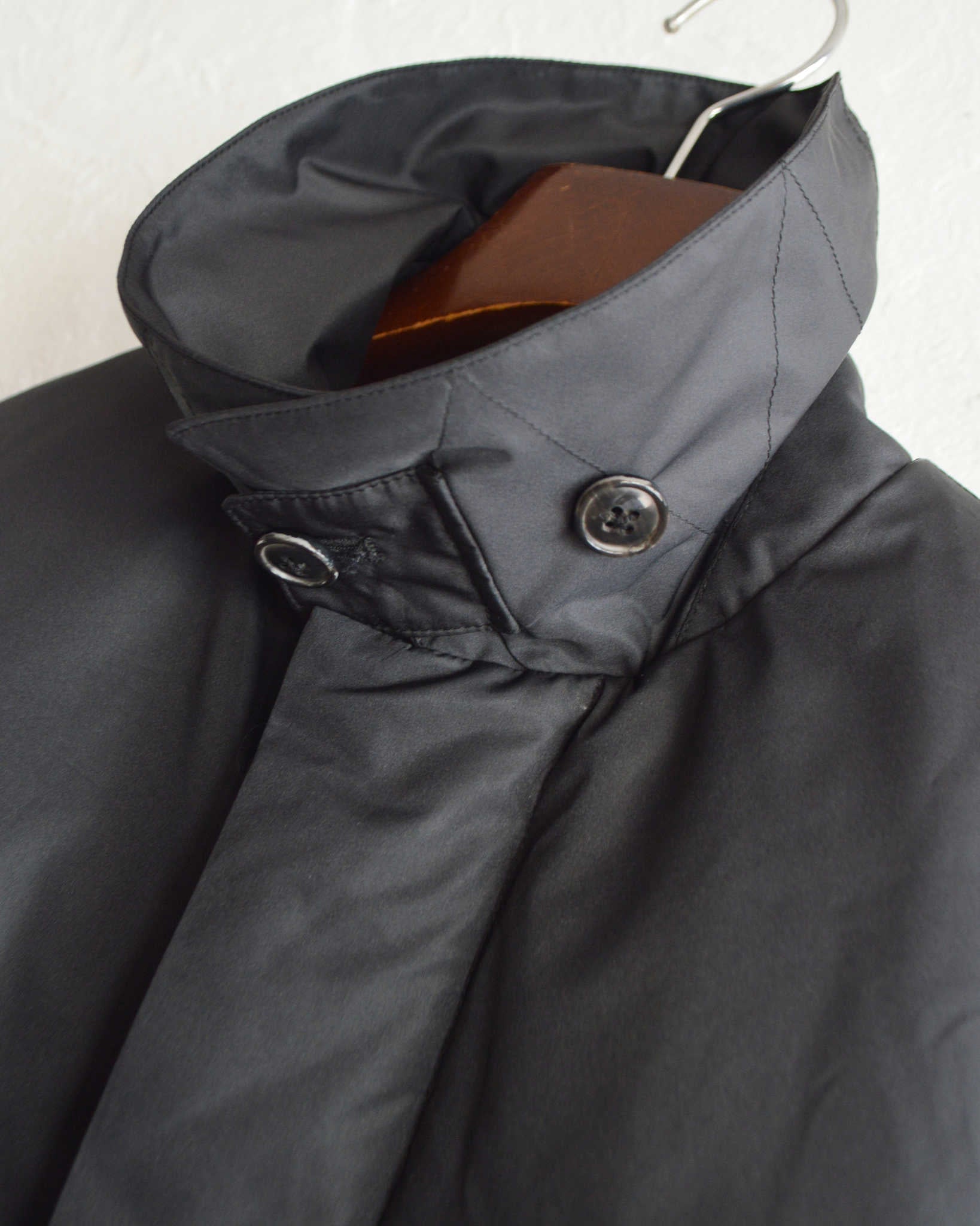 LAMOND ラモンド / SOUTIEN COLLAR DOWN JACKET ステンカラーダウンジャケット (BLACK ブラック)