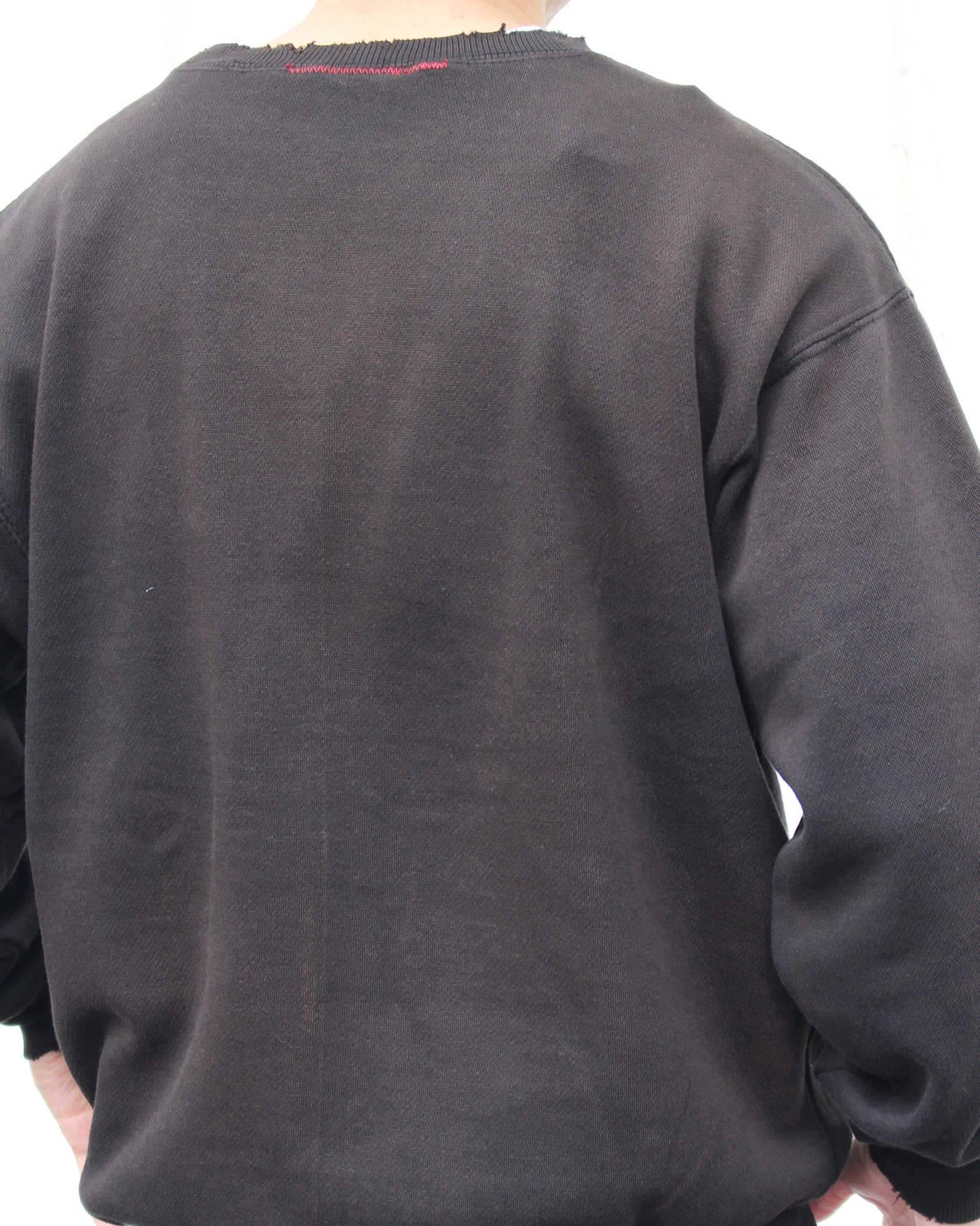 MOOJIMOOJI ムージームージー / CLASSIC CREW NECK クラシッククルーネック (BLACK ブラック)