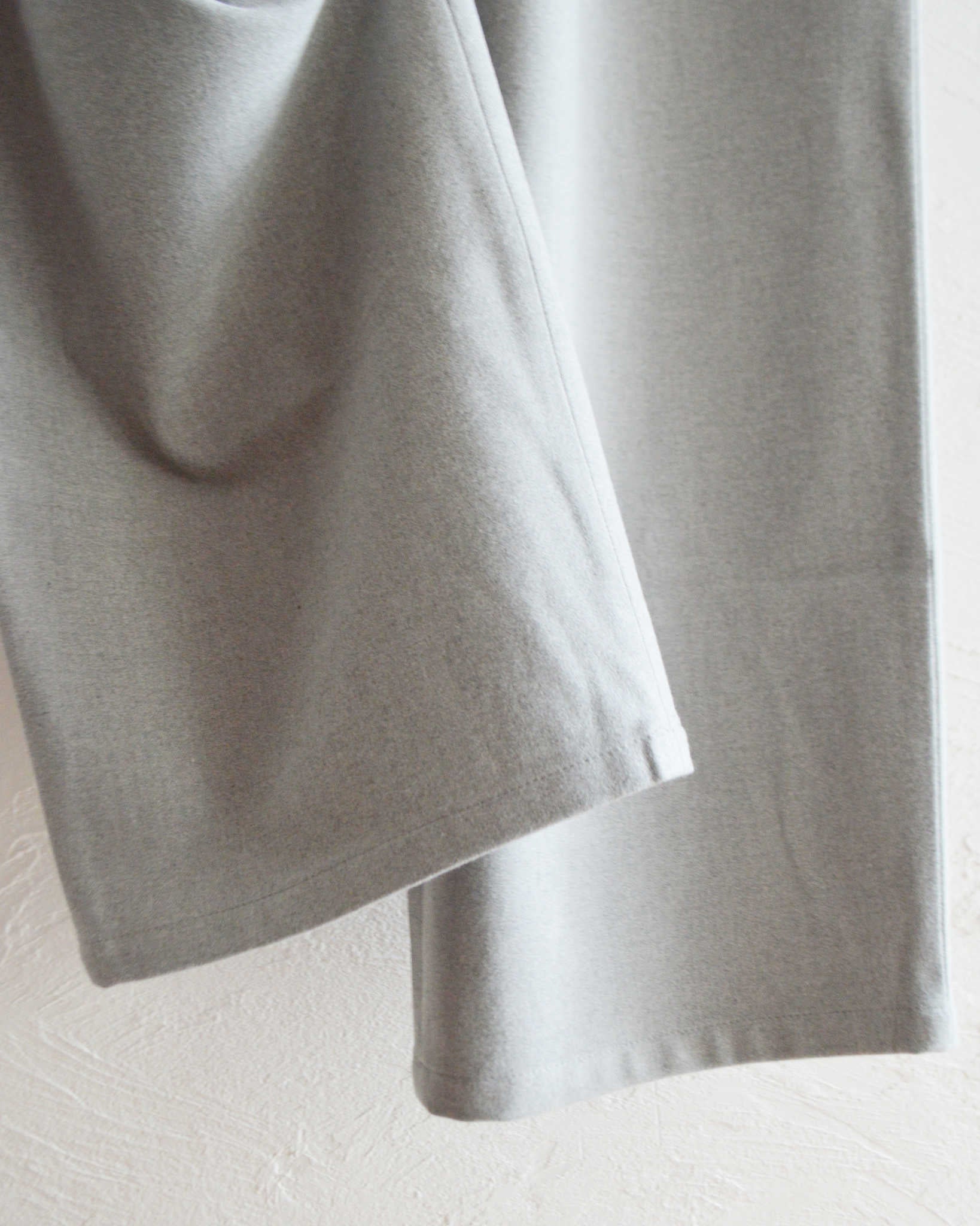 LAMOND ラモンド / CASHMERE TOUCH STANDARD WIDE PANTS カシミアタッチスタンダードワイドパンツ (GRAY グレー)