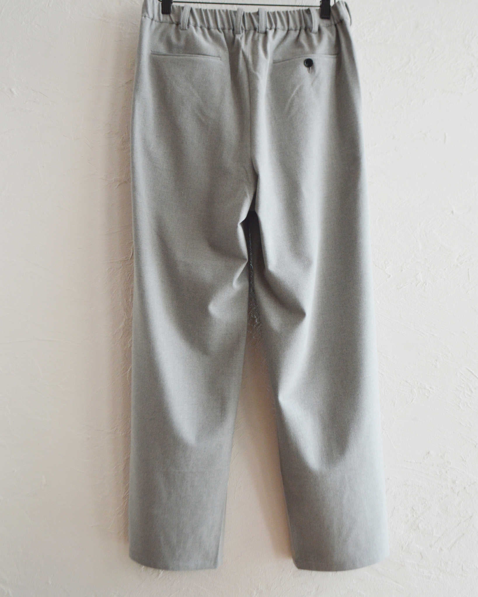 LAMOND ラモンド / CASHMERE TOUCH STANDARD WIDE PANTS カシミアタッチスタンダードワイドパンツ (GRAY グレー)
