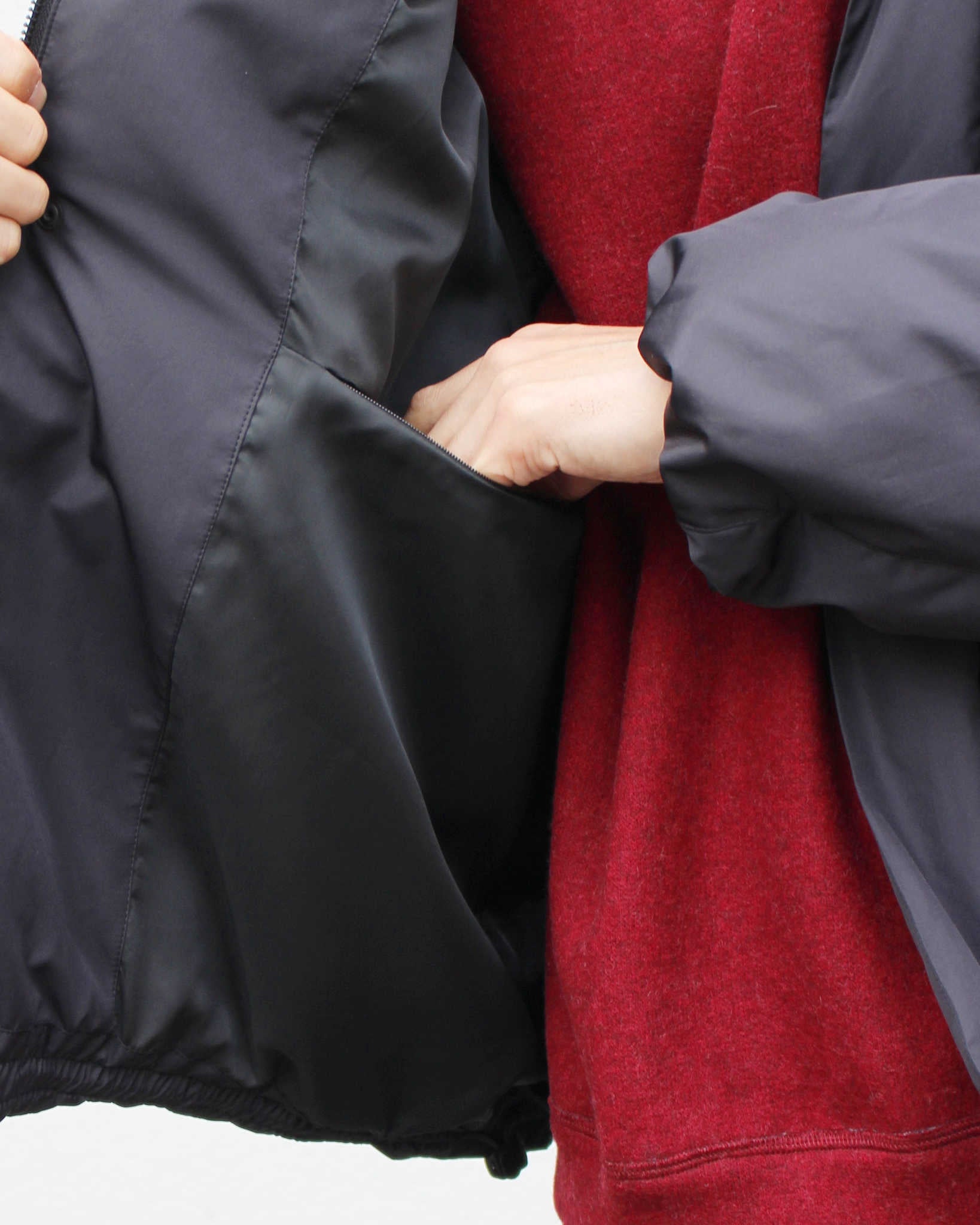 LAMOND ラモンド / SOUTIEN COLLAR DOWN JACKET ステンカラーダウンジャケット (BLACK ブラック)