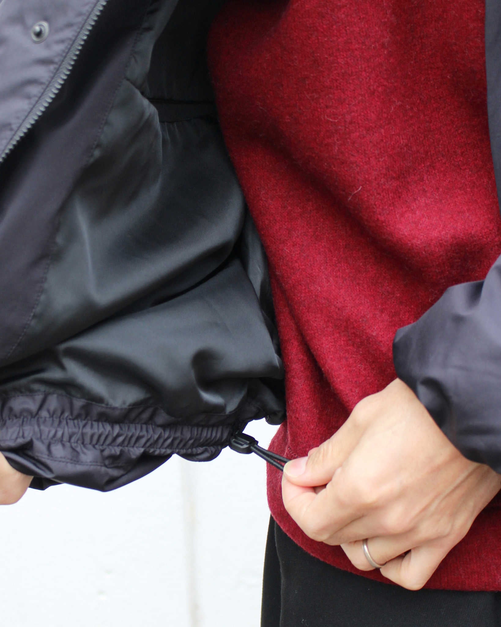 LAMOND ラモンド / SOUTIEN COLLAR DOWN JACKET ステンカラーダウンジャケット (BLACK ブラック)