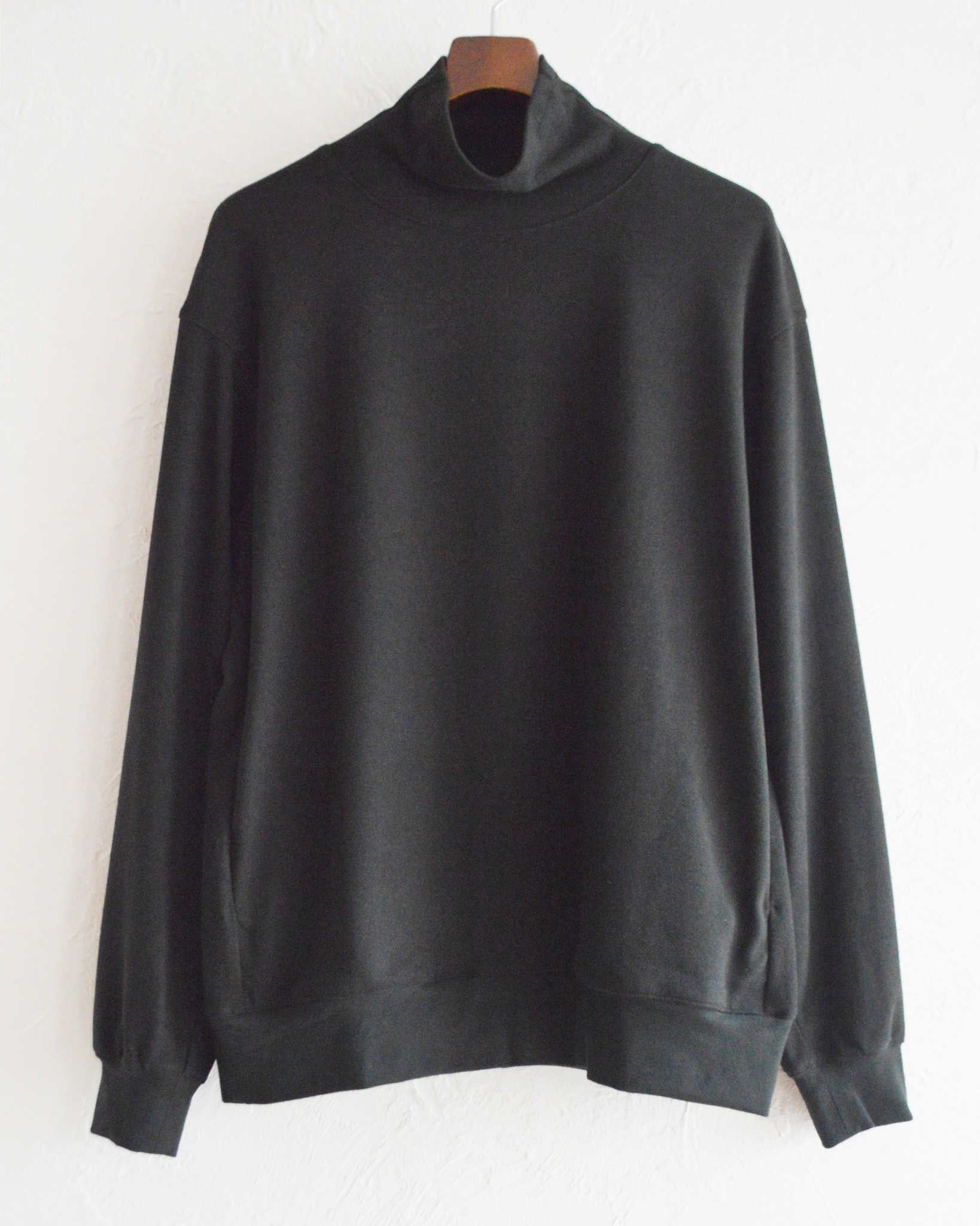 LAMOND ラモンド / LOUNGE SUEDE HIGH NECK SWEAT ラウンジスエード