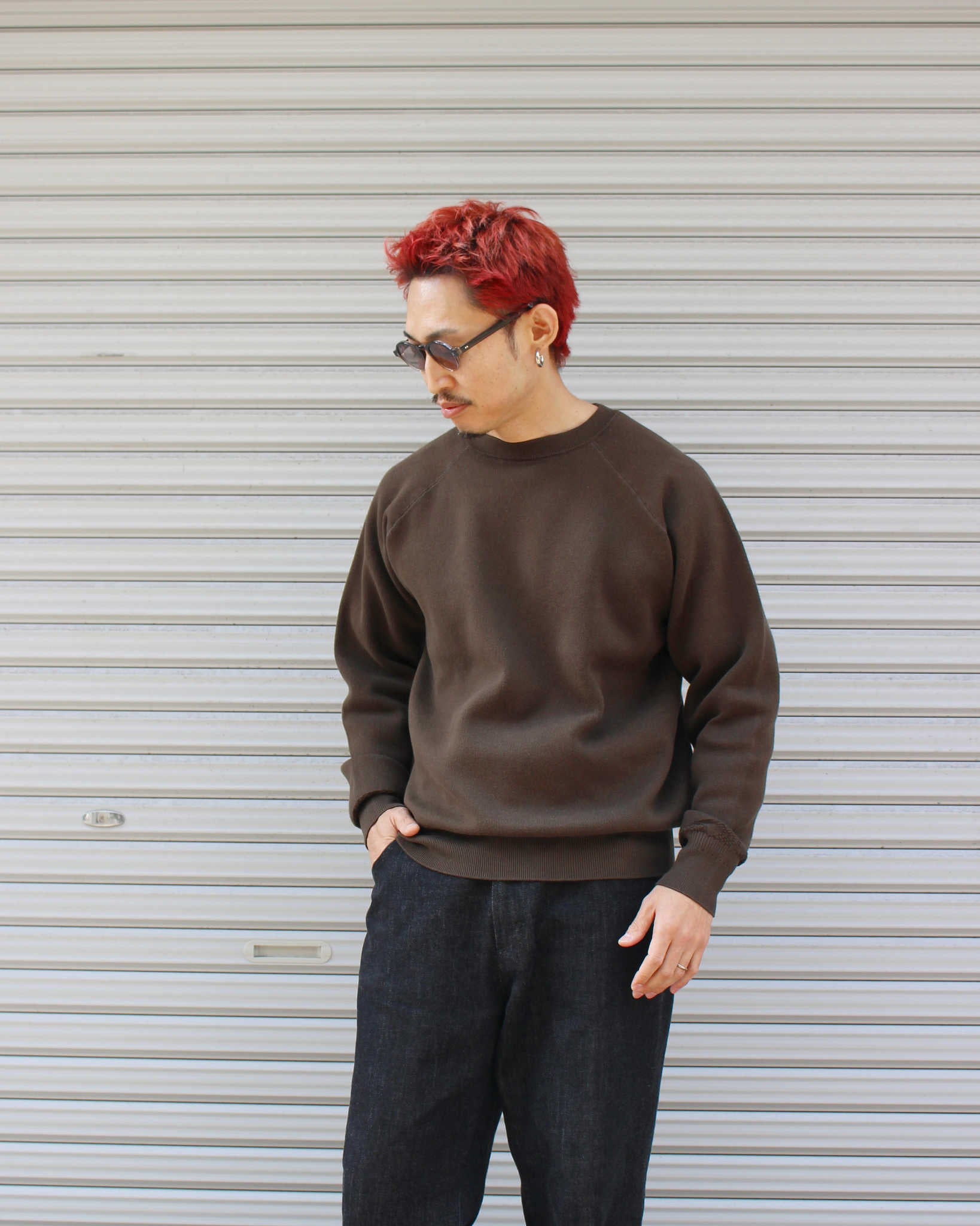 Nasngwam. ナスングワム / ACTUALLY CREW アクチュアリークルー (DARK OLIVE ダークオリーブ)