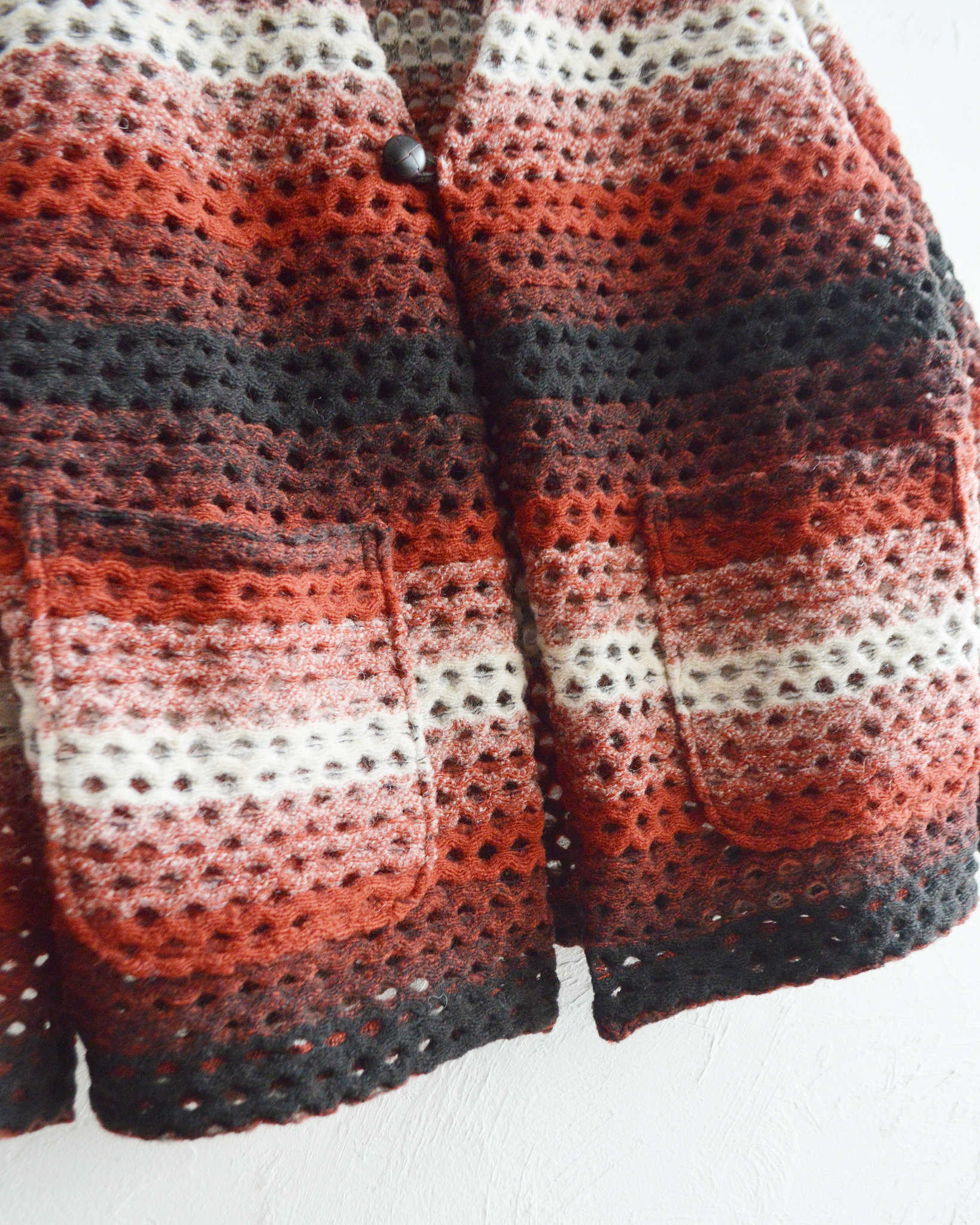 Nasngwam. ナスングワム / ZIGGY CARDIGAN ジギーカーディガン (BURGUNDY バーガンディー)