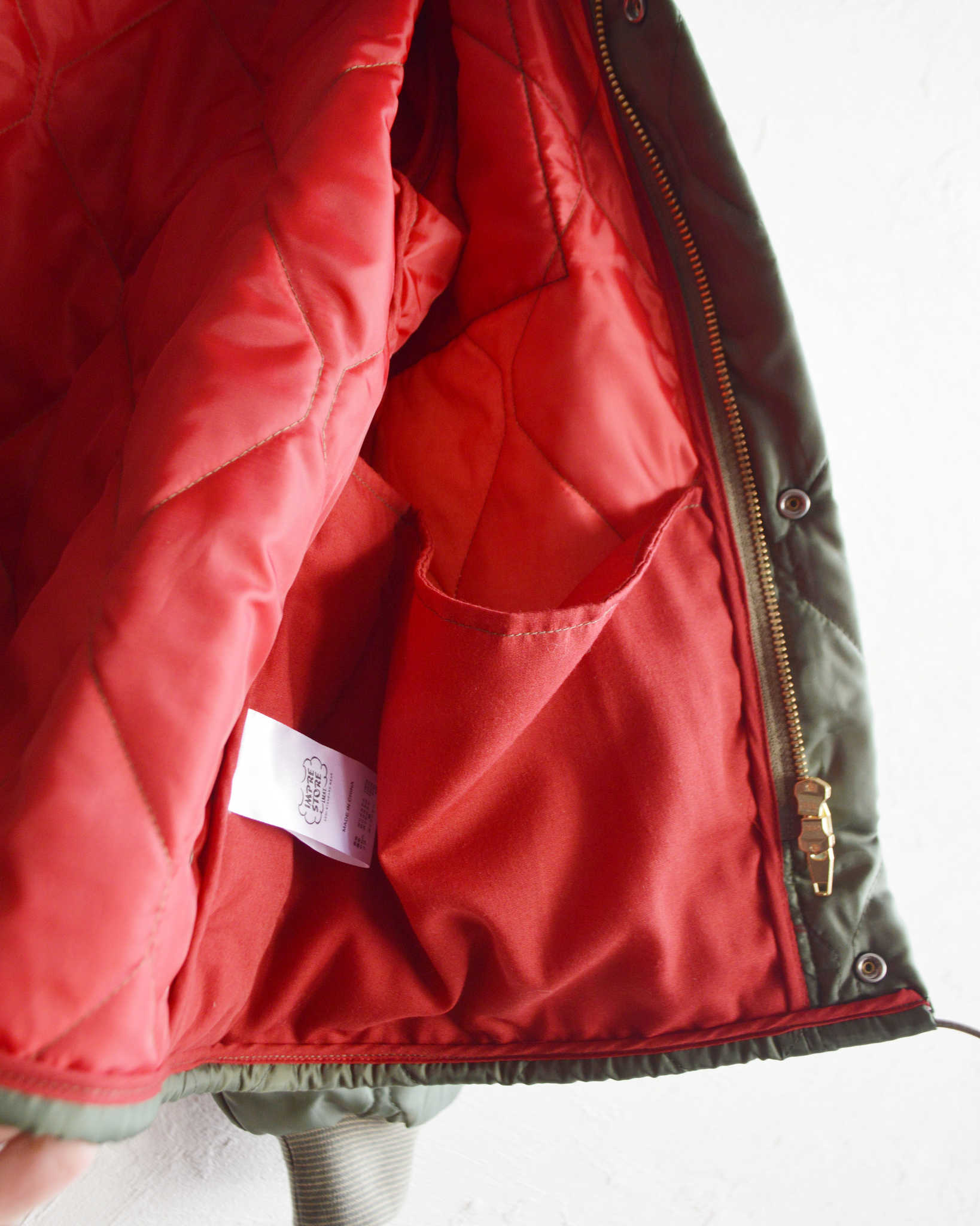 IMPRESTORE インプレストア / Sperber | CWU-9P Quilted Padding JKT キルティッドパディングジャケット (OLIVE オリーブ)