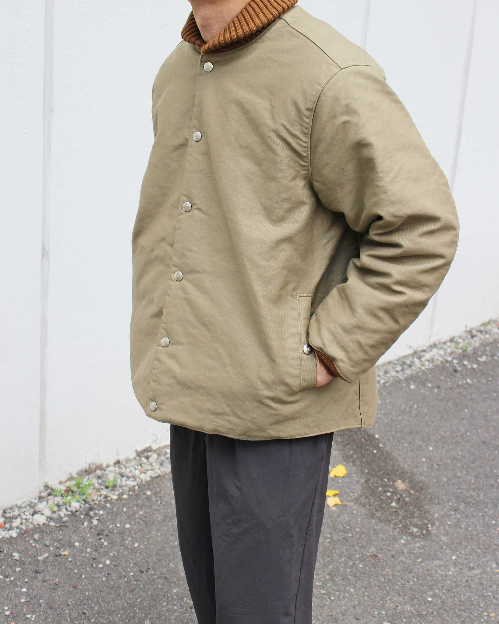 necessary or unnecessary ネセサリーオアアンネセサリー N.O.UNナウン / SEARS-1B シアーズワンビー (KHAKI カーキ)