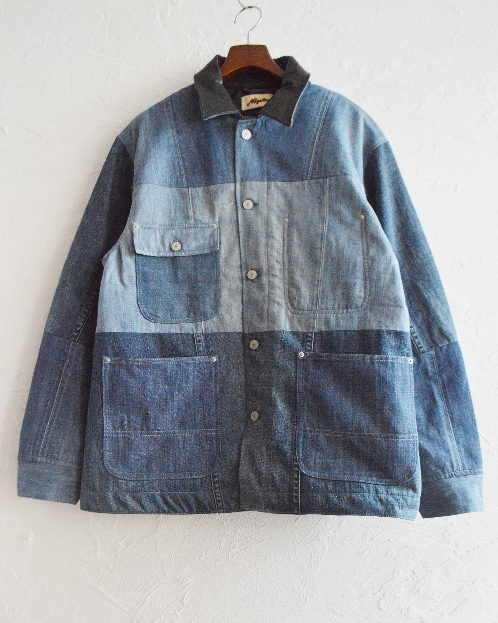 Nasngwam. ナスングワム / FOUNDRY JACKET ファウンドリージャケット Lsize (DENIM デニム)