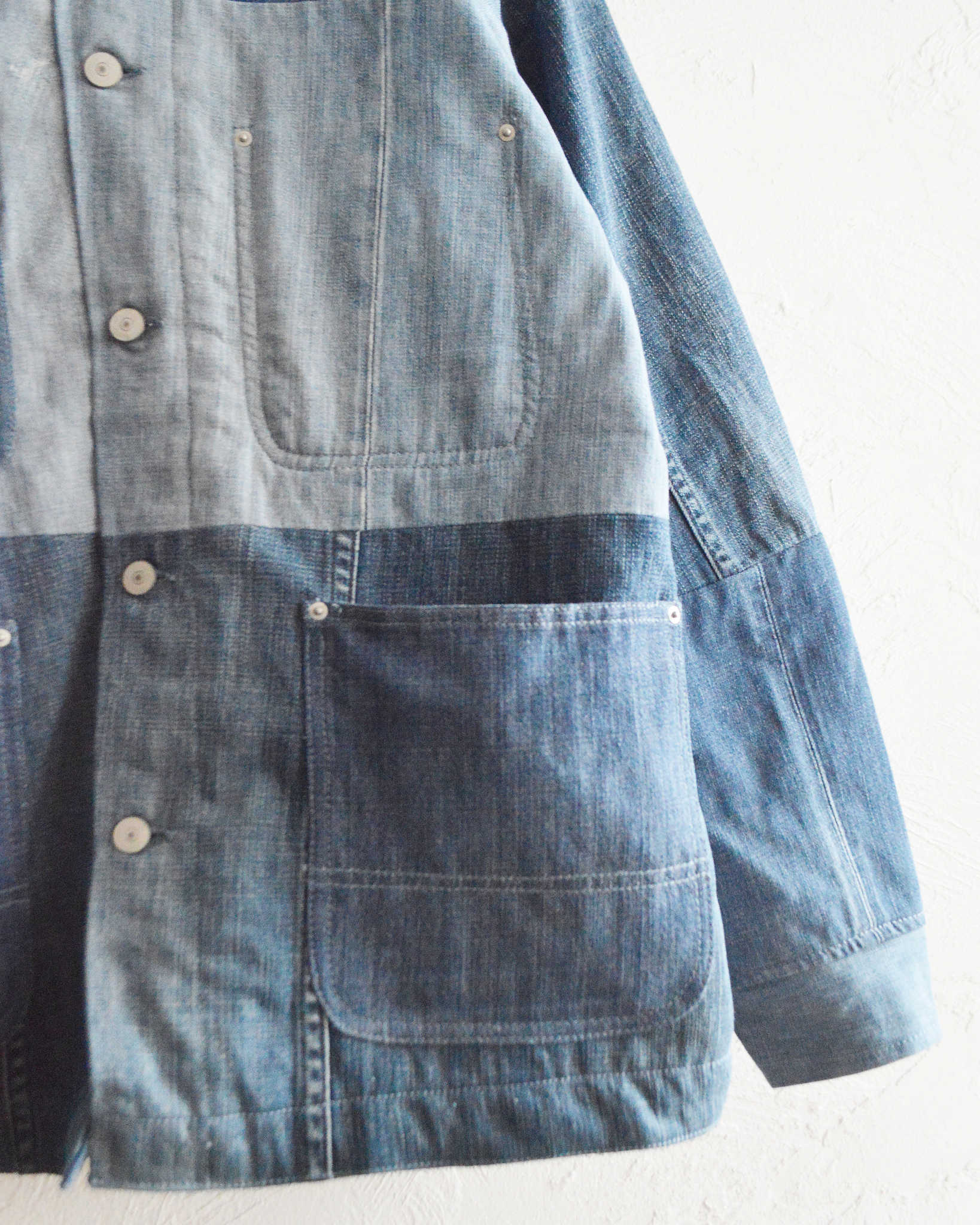 Nasngwam. ナスングワム / FOUNDRY JACKET ファウンドリージャケット Lsize (DENIM デニム)
