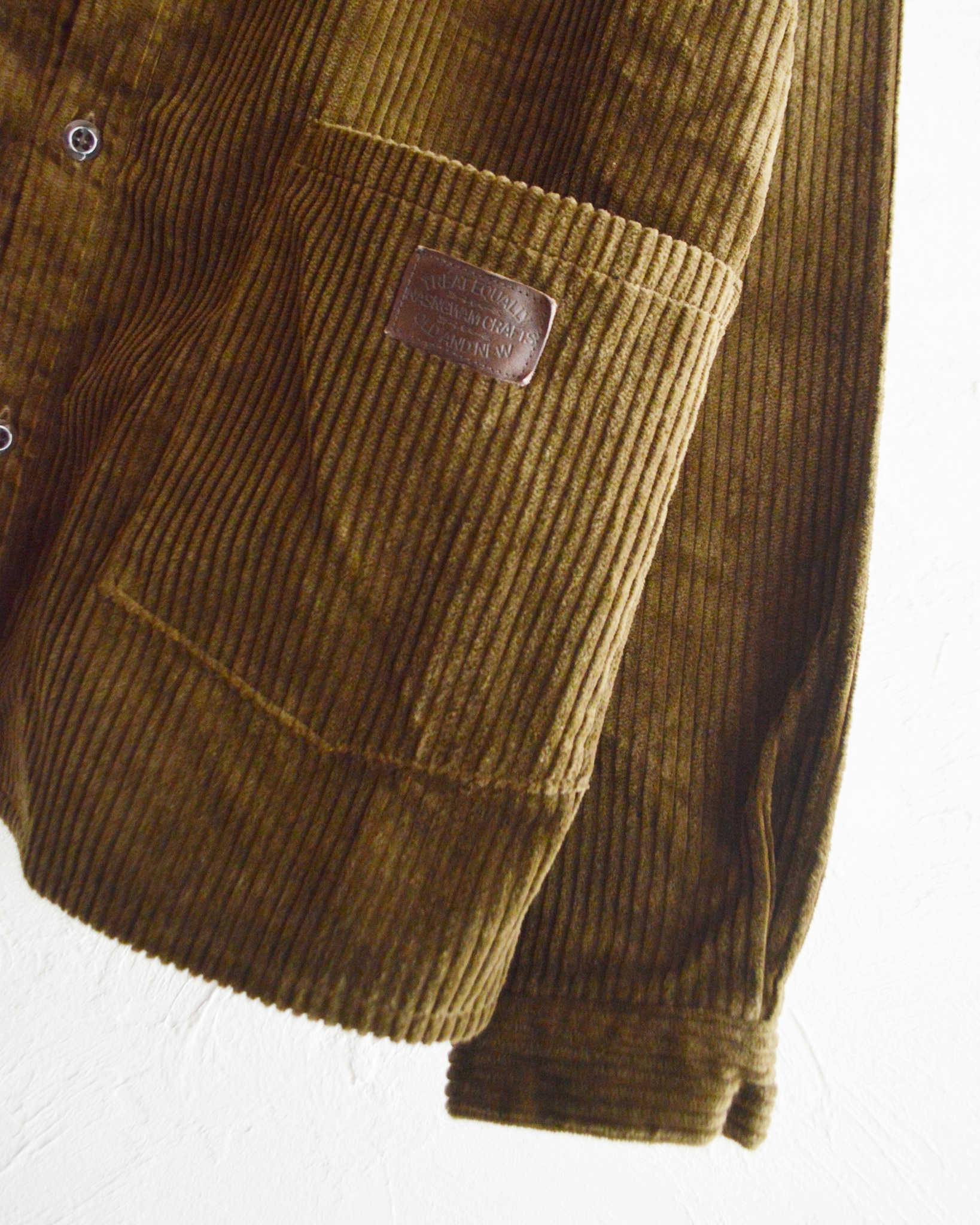 Nasngwam. ナスングワム / LIVE JACKET ライブジャケット (BROWN ブラウン)