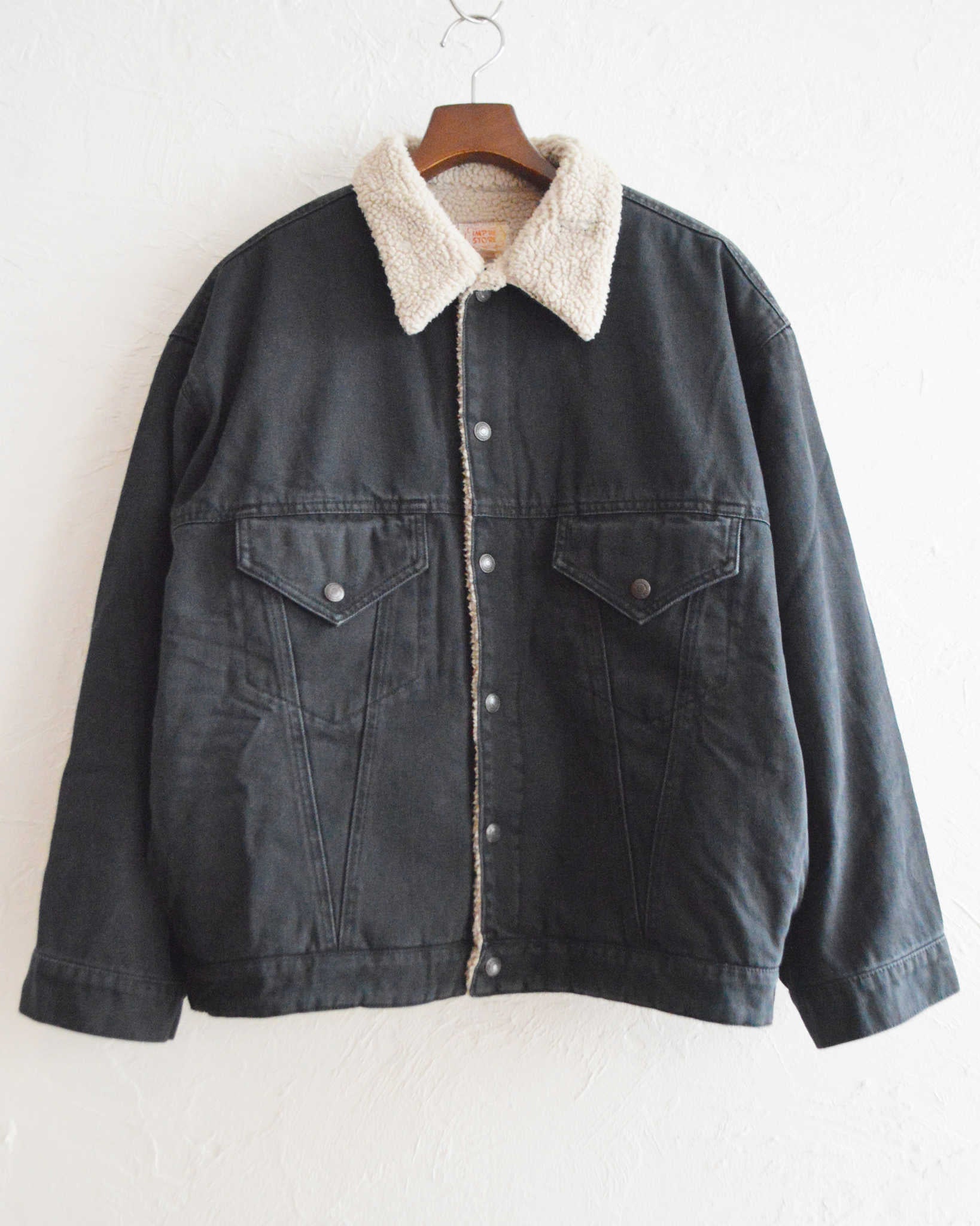 IMPRESTORE インプレストア / Niki | Denim boa jacket デニムボア