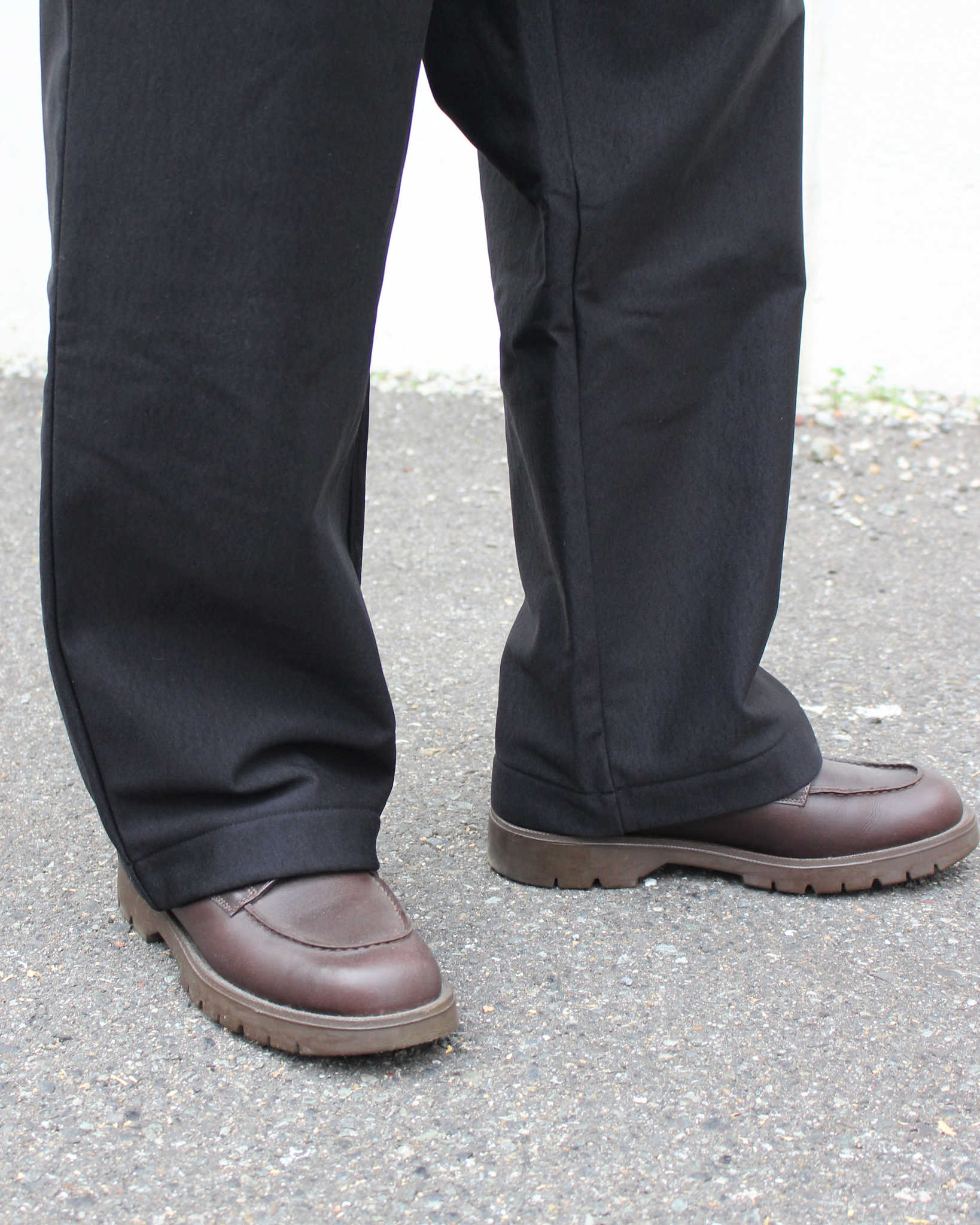 YONCA ヨンカ / WARM TECH PREMIUM PANTS ワームテックプレミアムパンツ (COAL BLACK コールブラック)