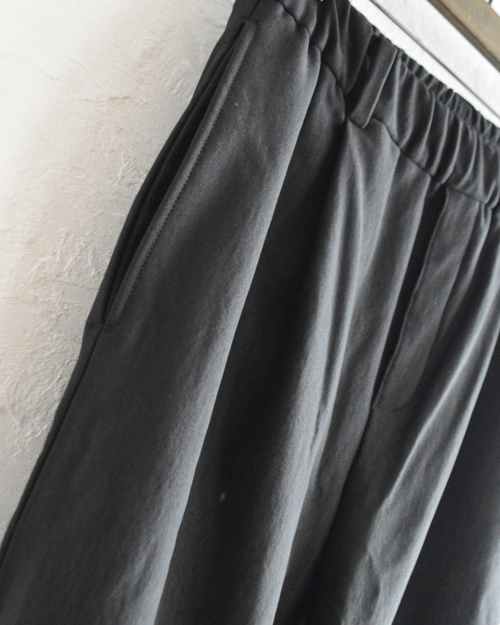YONCA ヨンカ / WARM TECH PREMIUM PANTS ワームテックプレミアムパンツ (COAL BLACK コールブラック)