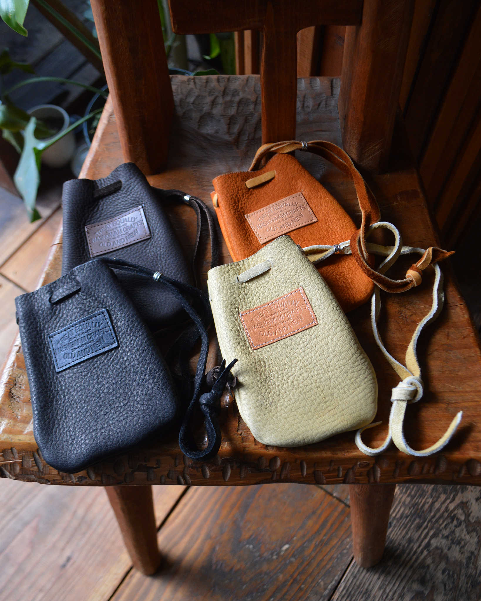 Nasngwam.×EARLYMORNING ナスングワム アーリーモーニング / PLANE POUCH プレーンポーチ