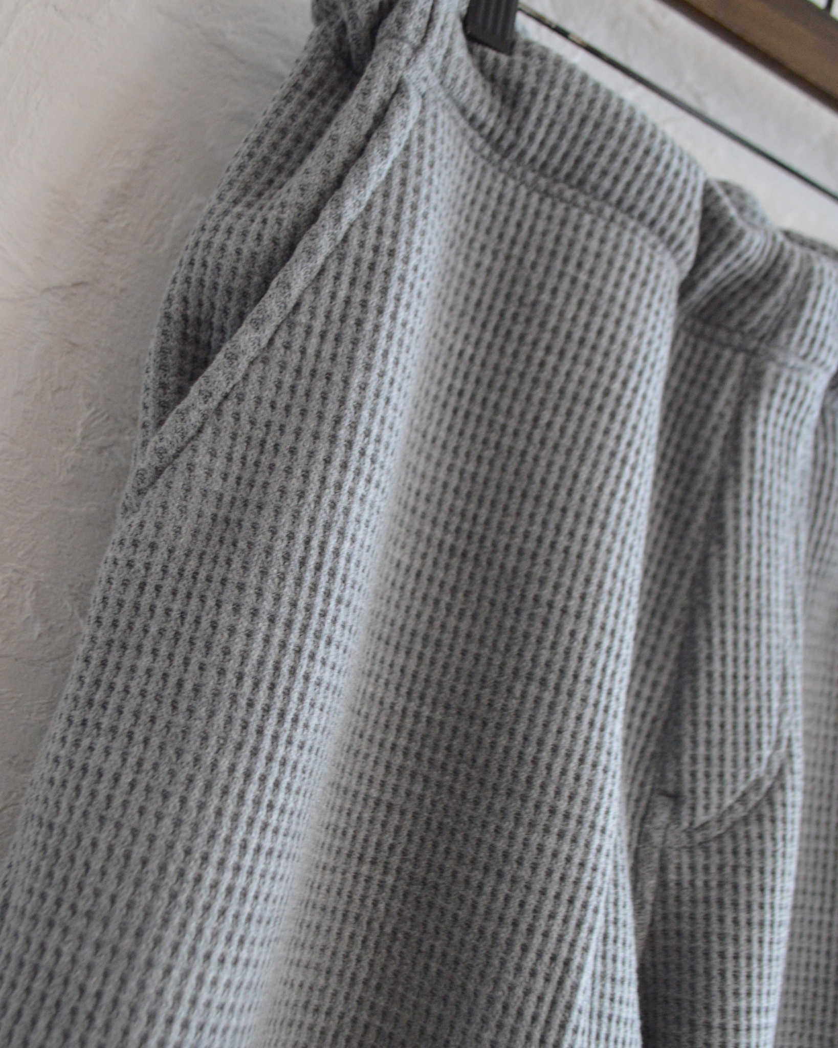 IMPRESTORE×Nasngwam. インプレストア ナスングワム / Nemesis | GOKU Warm Fleece Pants ゴクウォームフリースパンツ (GRAY グレー)