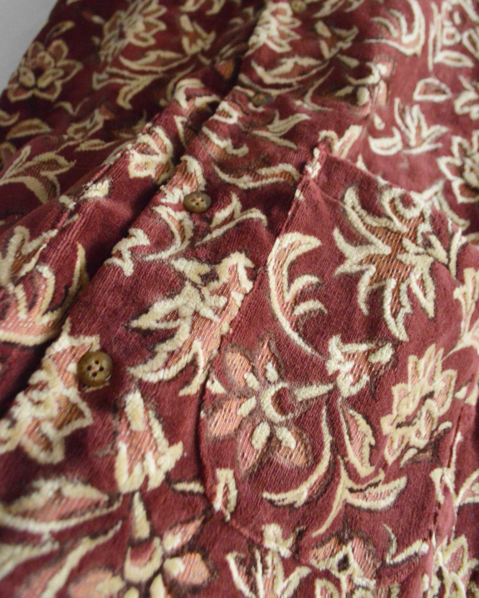 Nasngwam. ナスングワム / CREEPER JACKET クリーパージャケット (BURGUNDY バーガンディー)