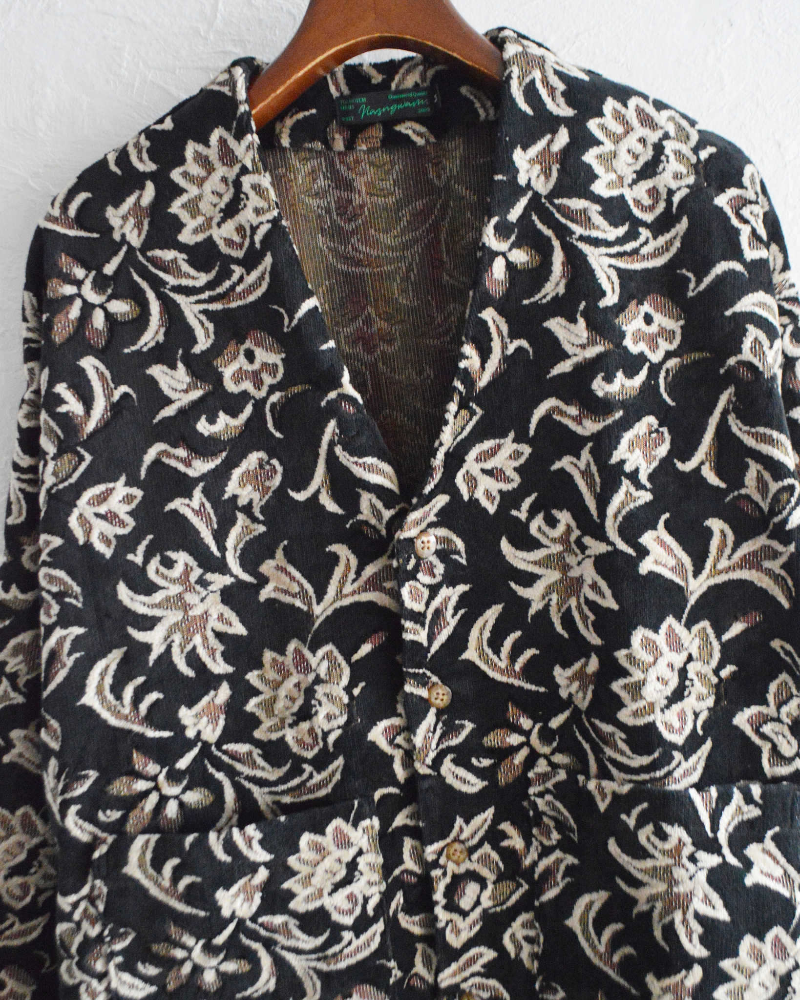 Nasngwam. ナスングワム / CREEPER JACKET クリーパージャケット (BLACK ブラック)