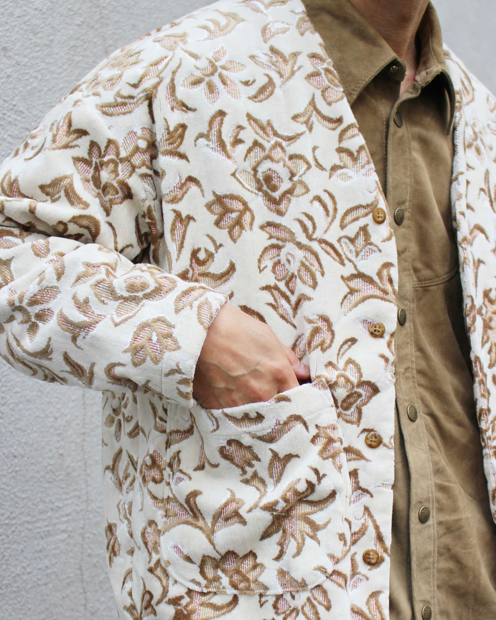 Nasngwam. ナスングワム / CREEPER JACKET クリーパージャケット (WHITE ホワイト)