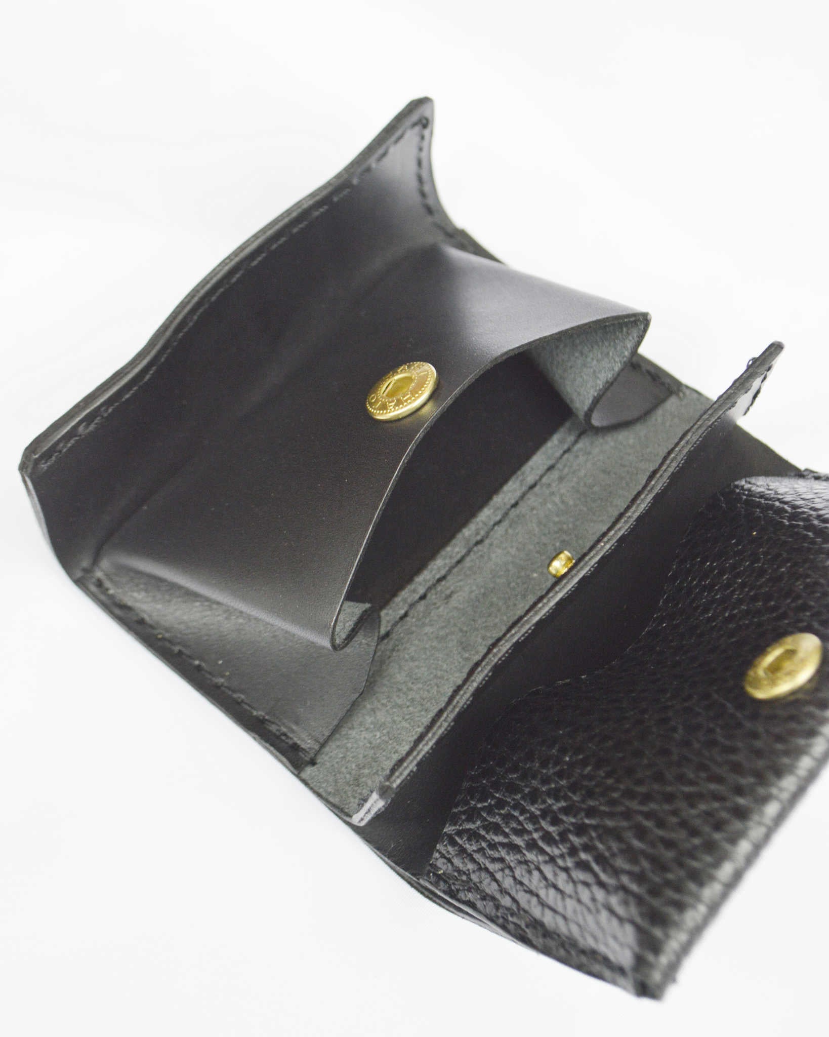 saranam サラナン / トリニティーミニサイフ (Dollaro BLACK ドラーロブラック)