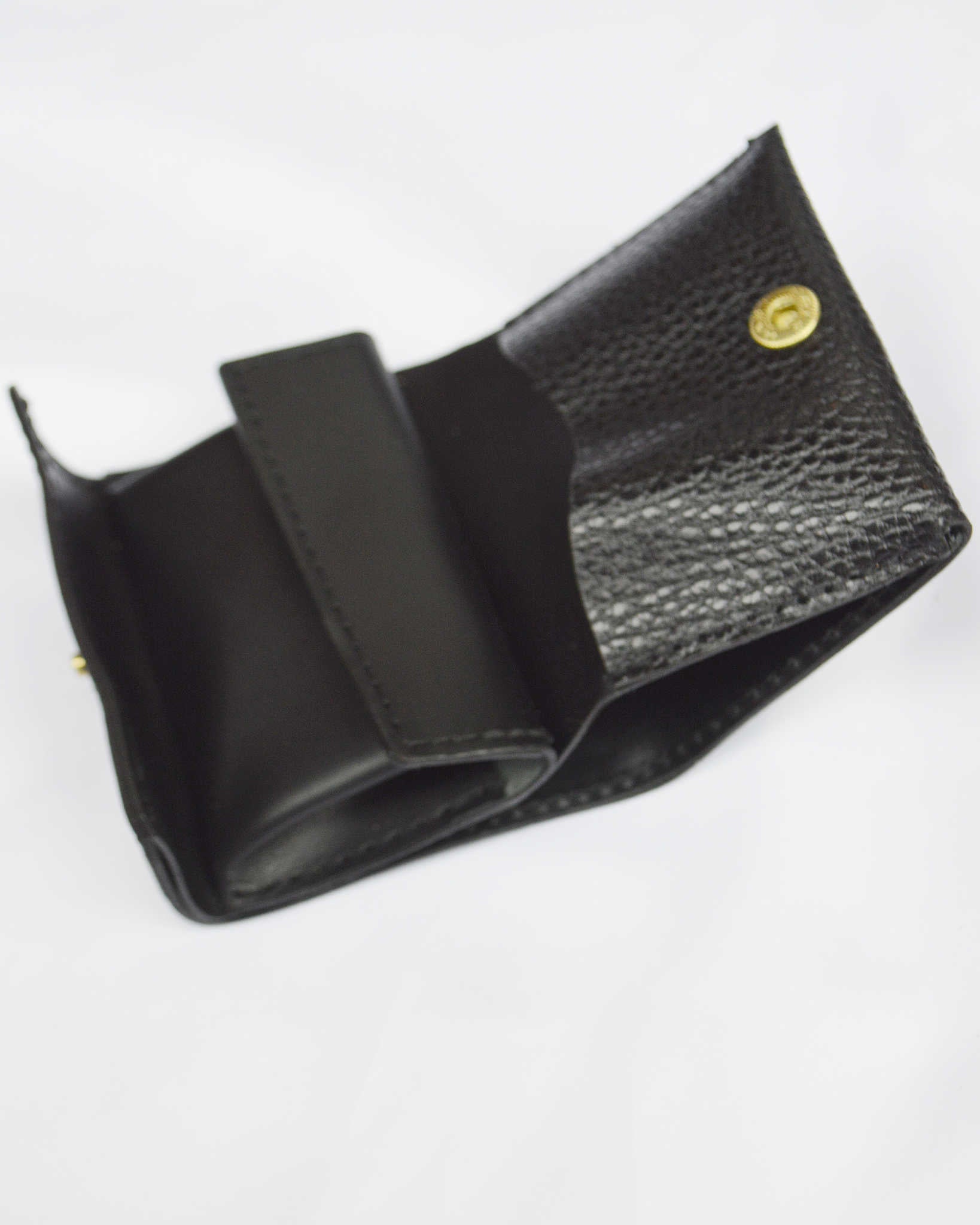 saranam サラナン / トリニティーミニサイフ (Dollaro BLACK ドラーロブラック)