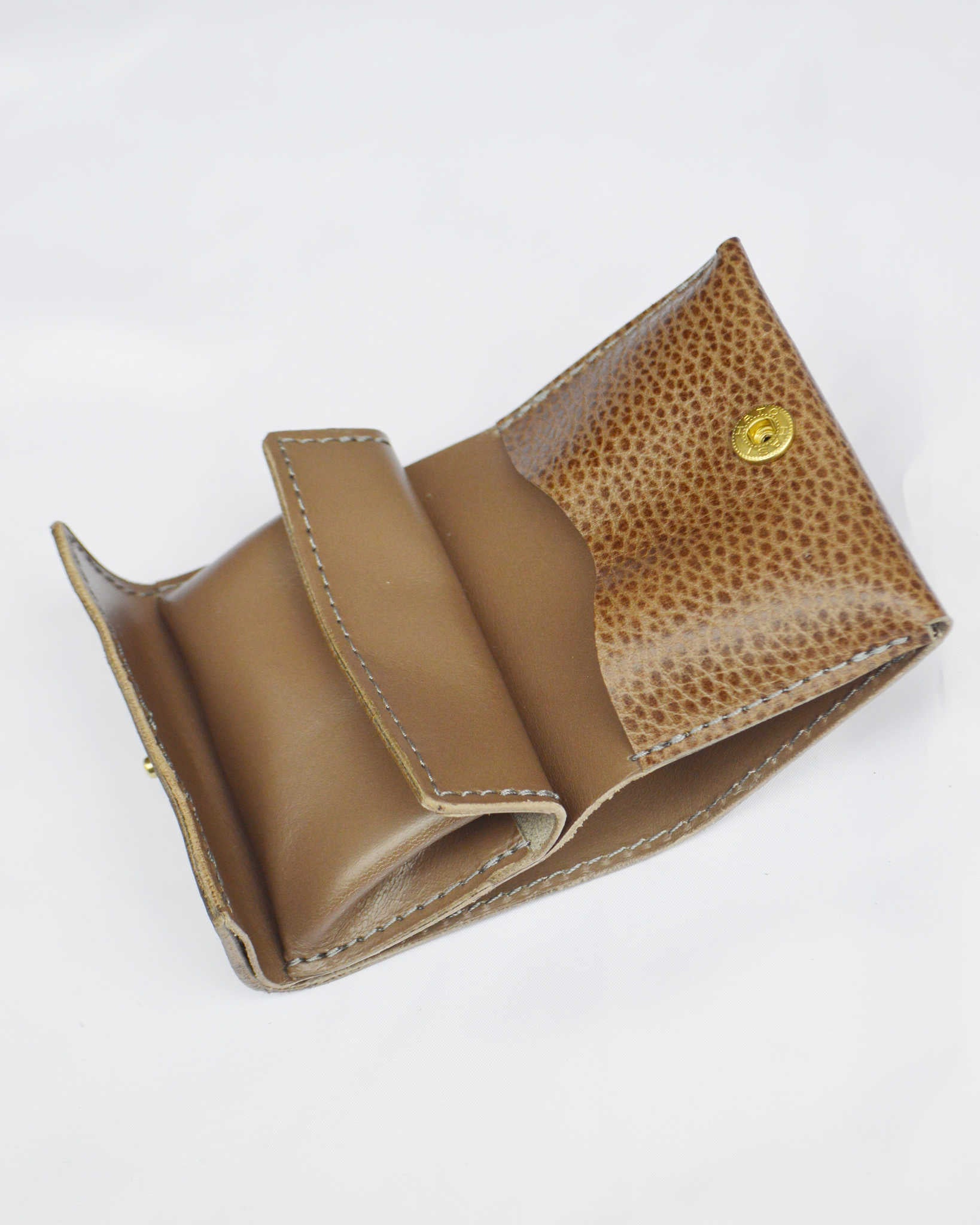 saranam サラナン / トリニティーミニサイフ (Dollaro GRAY ドラーログレー)