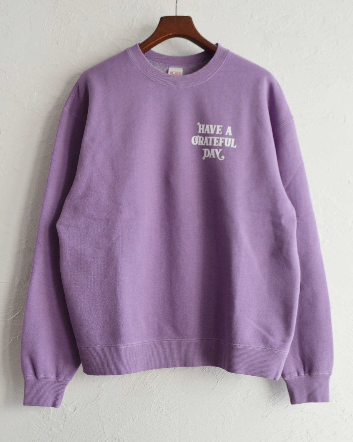 HAVE A GRATEFUL DAY ハブアグレイトフルデイ / CREW SWEATSHIRT 
