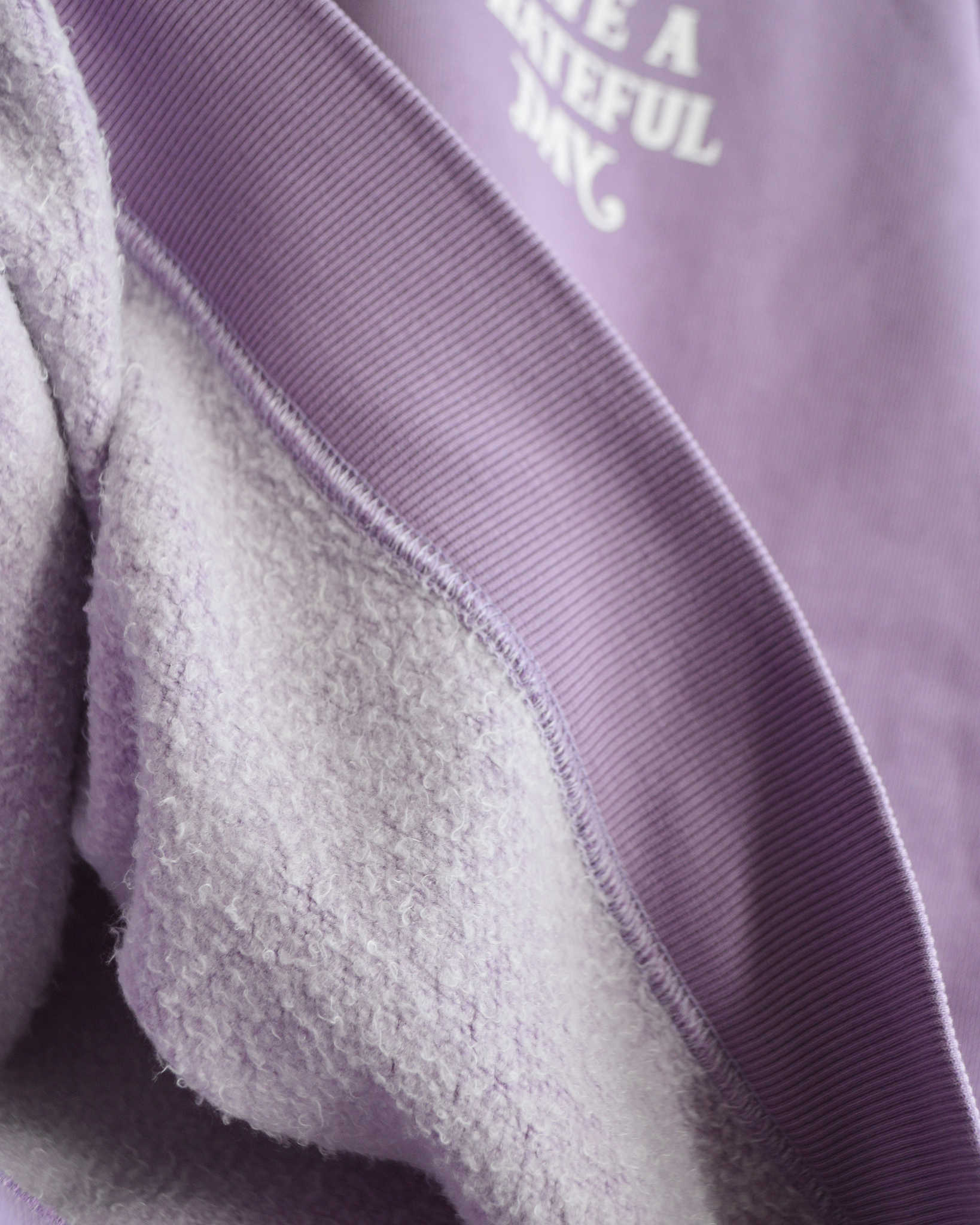 HAVE A GRATEFUL DAY ハブアグレイトフルデイ / CREW SWEATSHIRT クルースウェット (GRAPE グレープ)