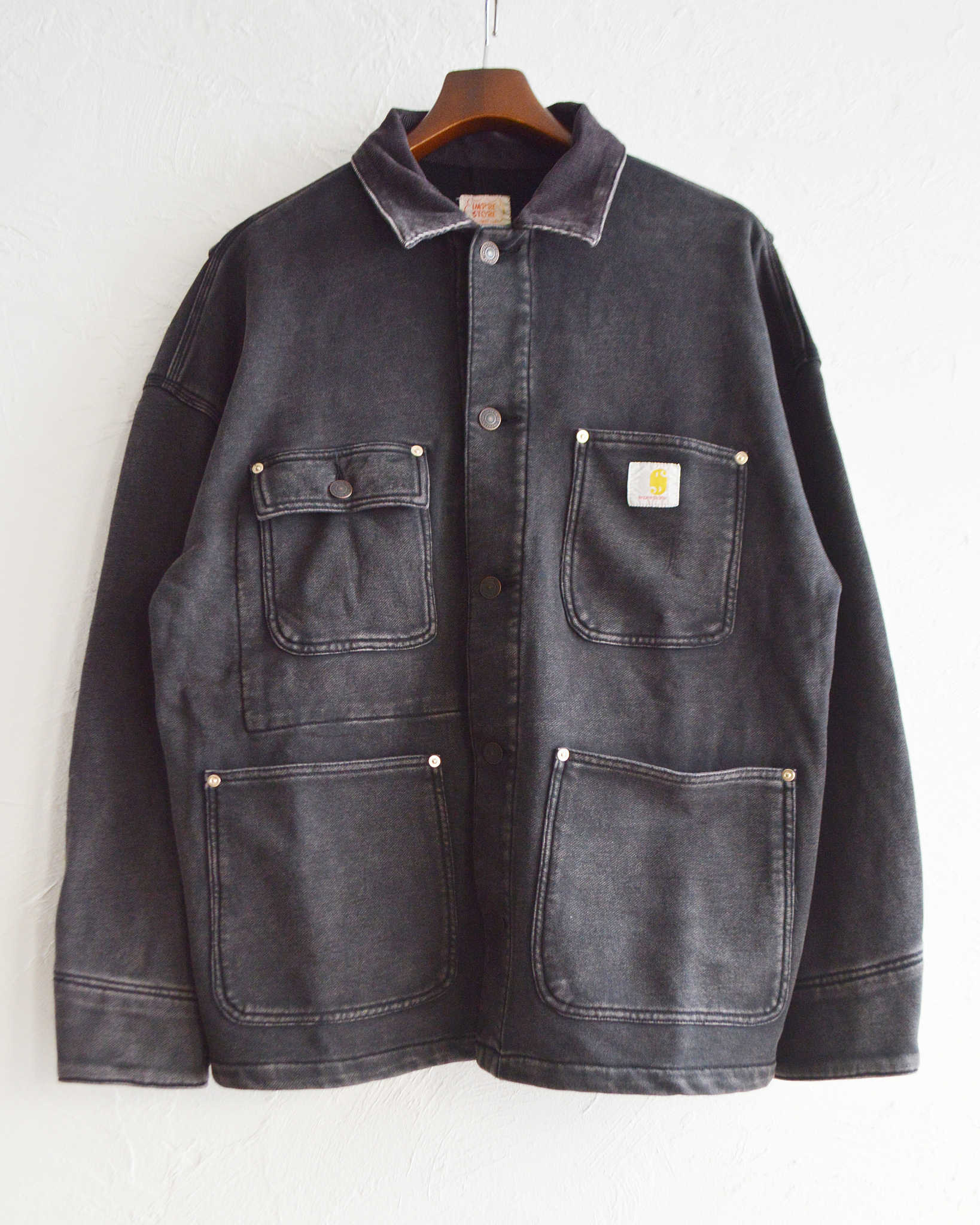 IMPRESTORE インプレストア / Albert | Coverall アルバート カバーオール (BLACK ブラック)