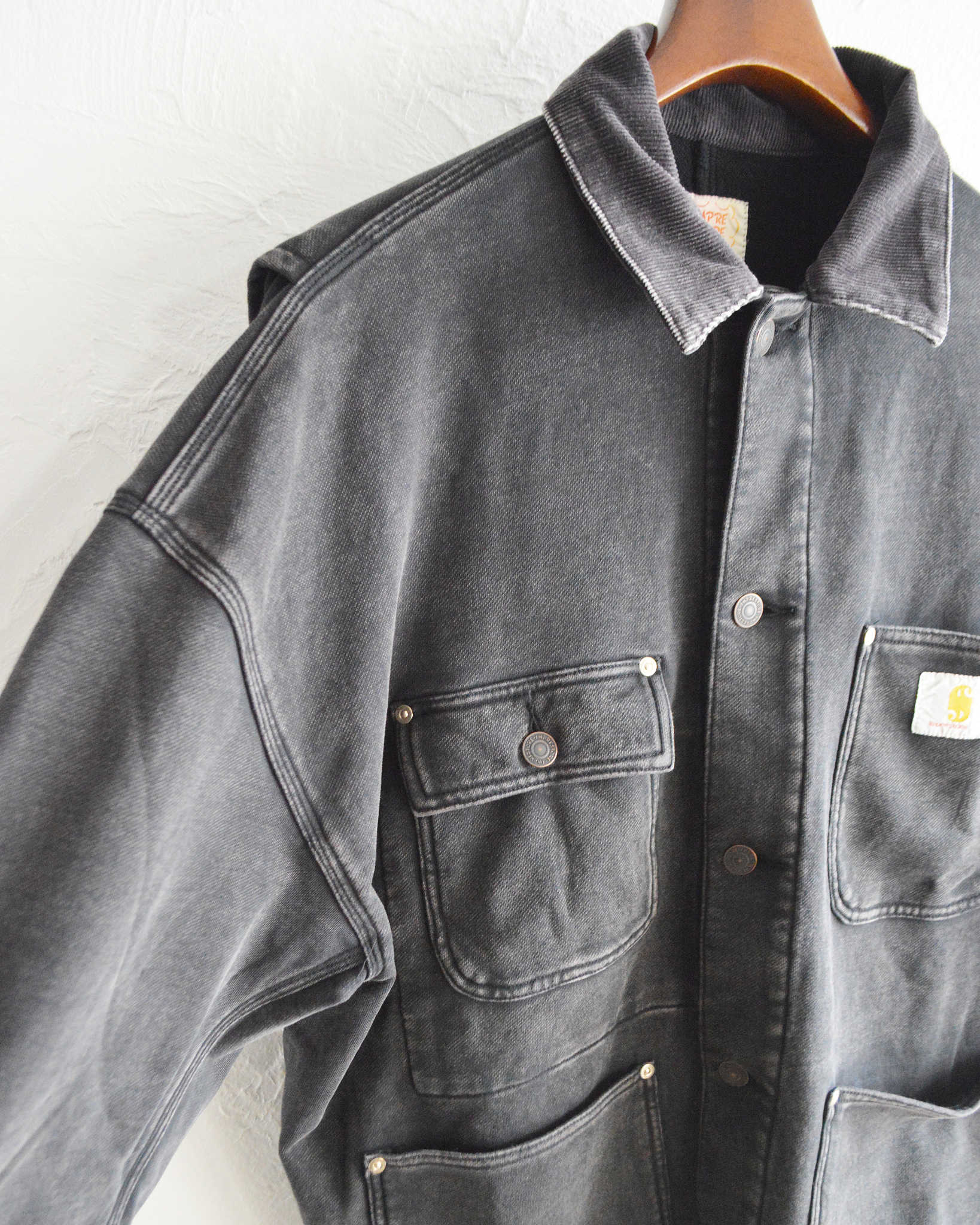 IMPRESTORE インプレストア / Albert | Coverall アルバート カバーオール (BLACK ブラック)