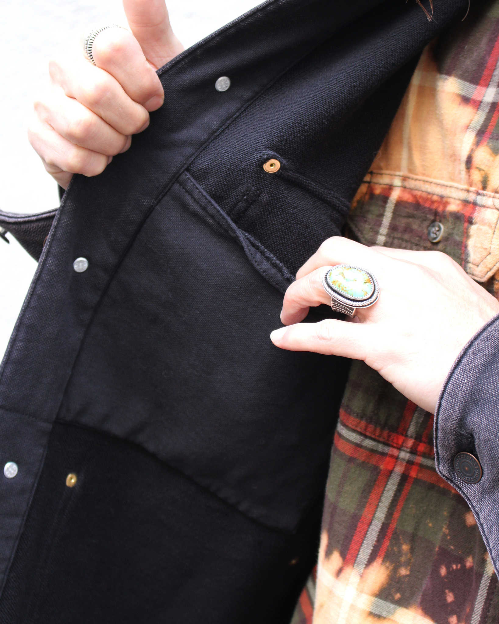 IMPRESTORE インプレストア / Albert | Coverall アルバート カバーオール (BLACK ブラック)