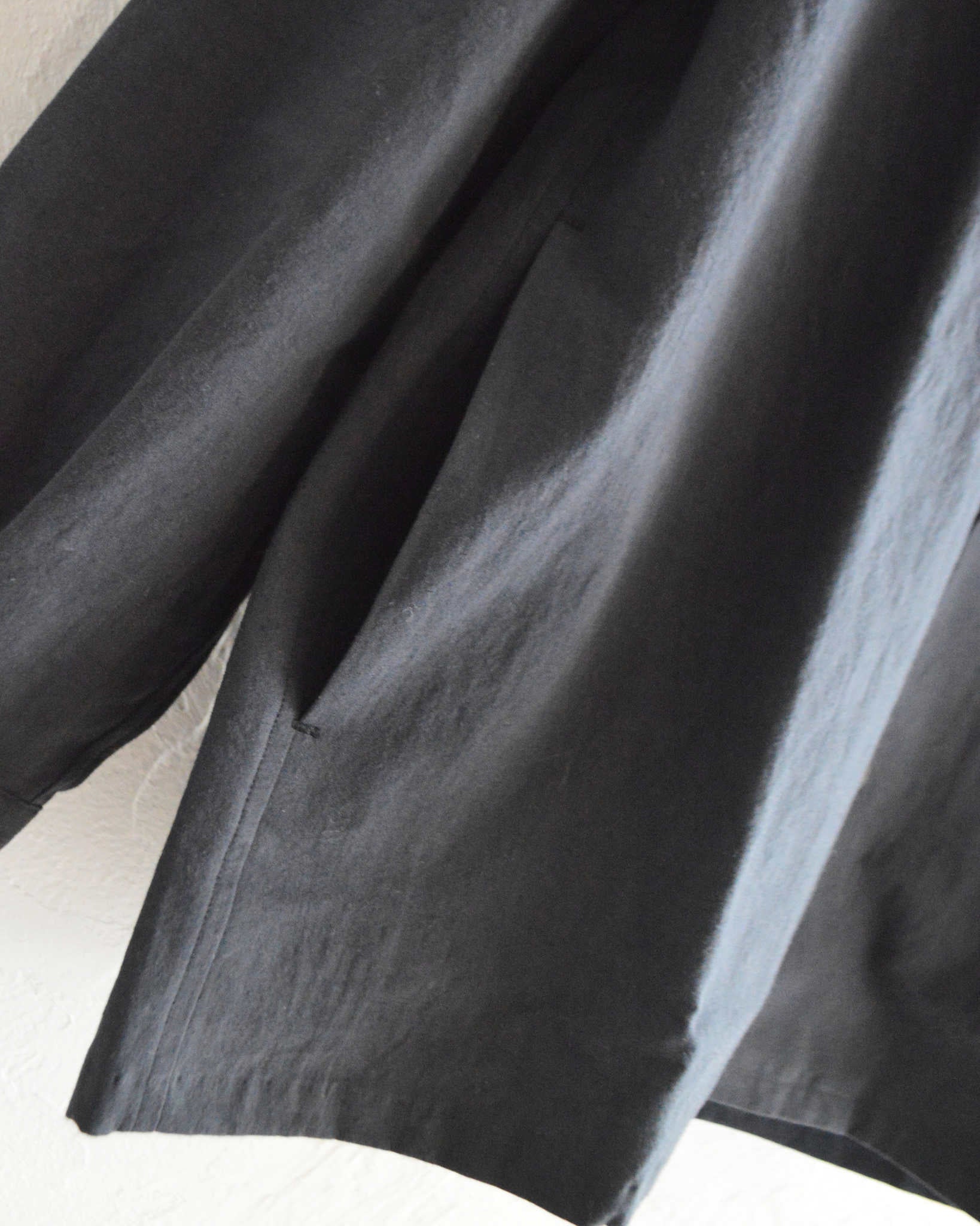 LAMOND ラモンド / COTTON LINEN WASHER JACKET コットンリネンワッシャージャケット (SUMIKURO スミクロ)