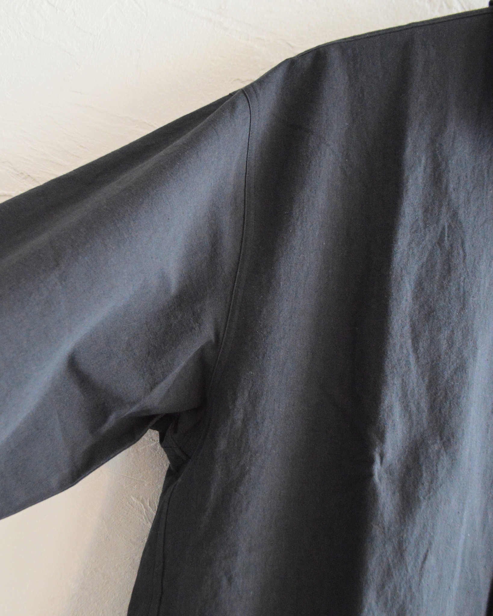 LAMOND ラモンド / COTTON LINEN WASHER JACKET コットンリネンワッシャージャケット (SUMIKURO スミクロ)