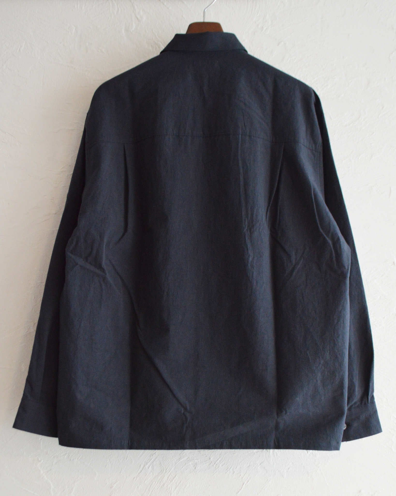 LAMOND ラモンド / COTTON LINEN WASHER JACKET コットンリネンワッシャージャケット (SUMIKURO スミクロ)