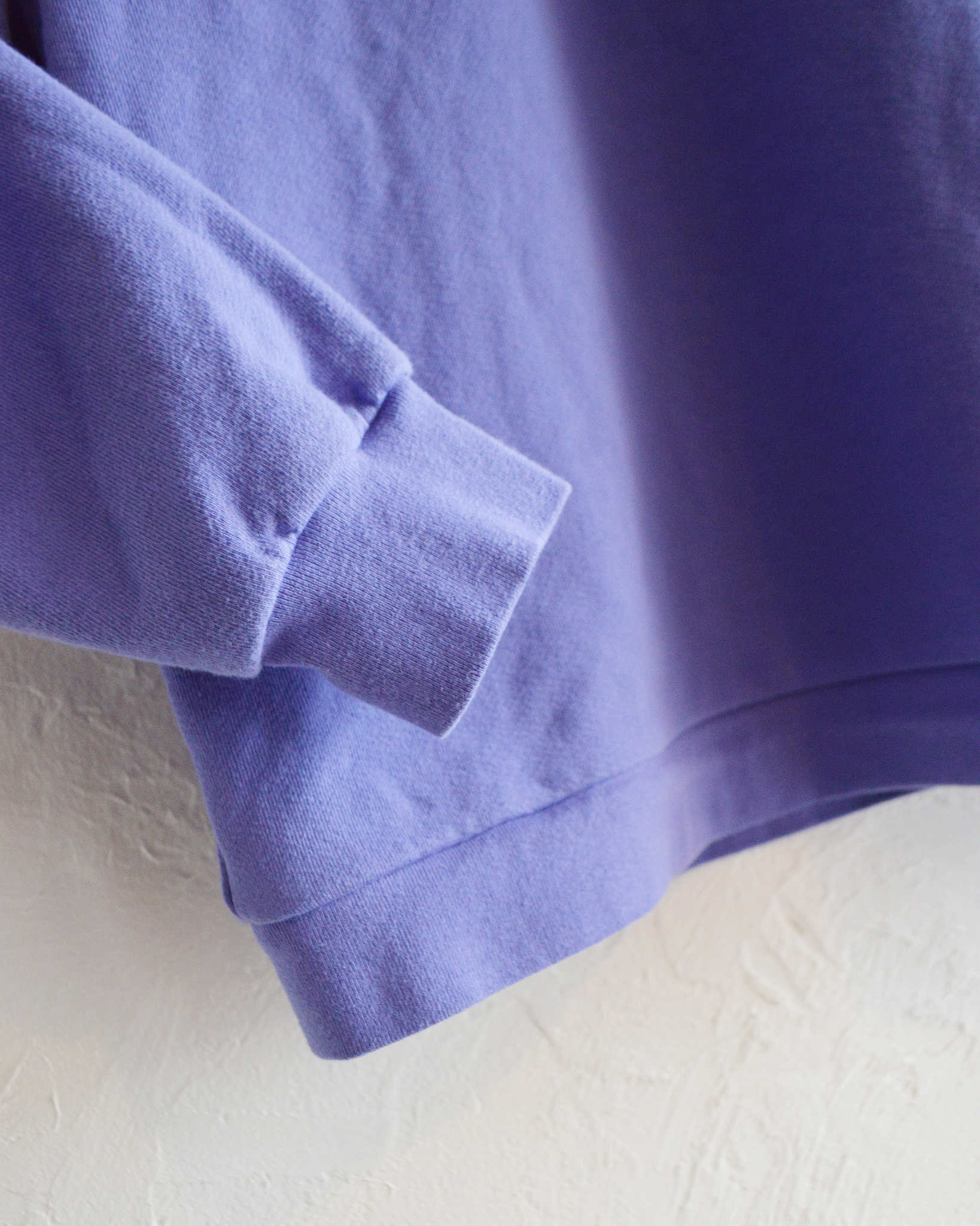 NECESSARY or UNNECESSARY ネセサリーオアアンネセサリー N.O.UNナウン / MAC RAGLAN L/S マックラグラン (BLUE ブルー)