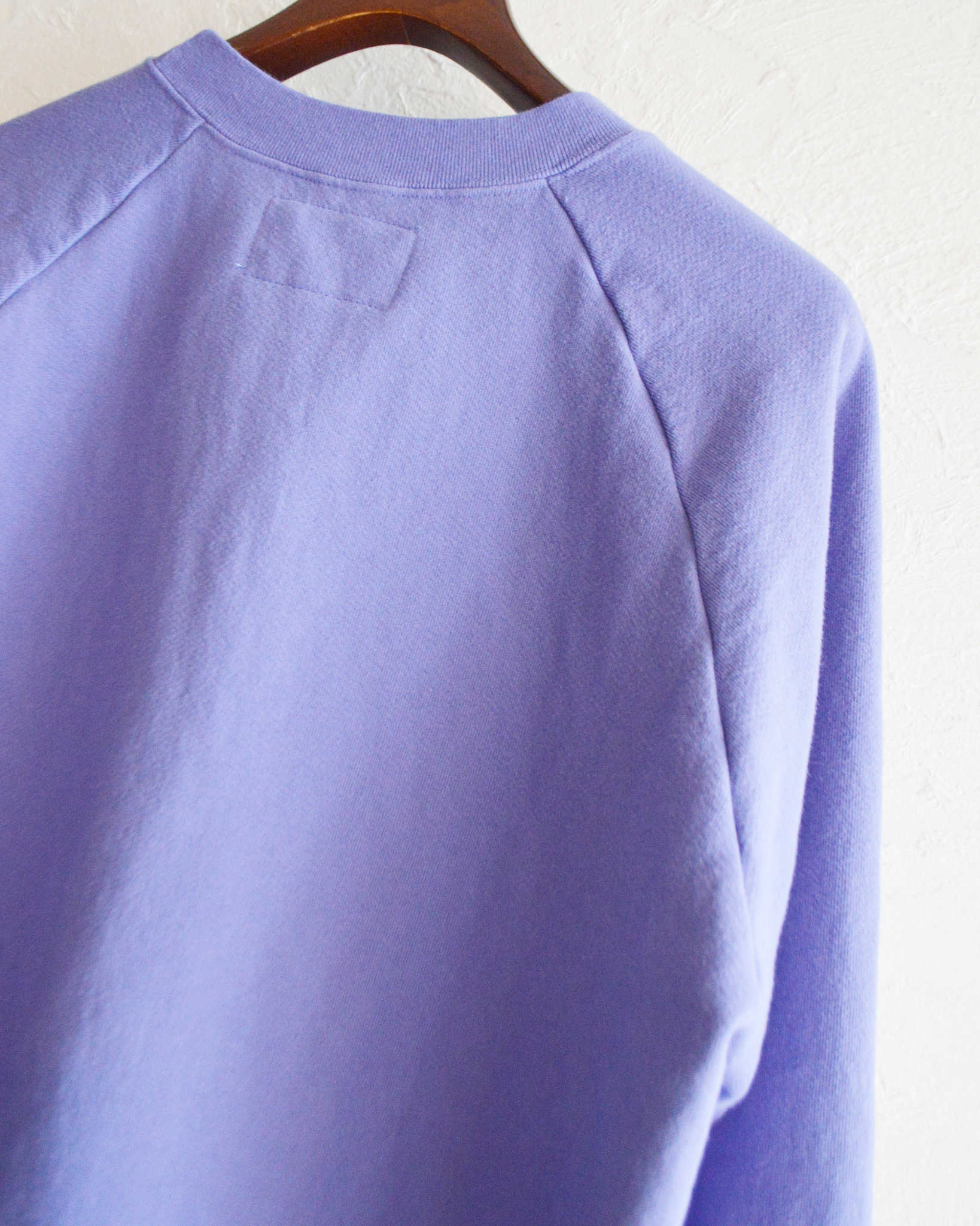 NECESSARY or UNNECESSARY ネセサリーオアアンネセサリー N.O.UNナウン / MAC RAGLAN L/S マックラグラン (BLUE ブルー)