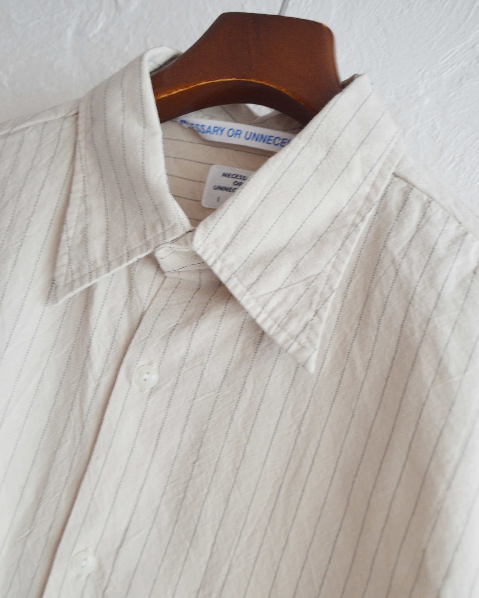 NECESSARY or UNNECESSARY ネセサリーオアアンネセサリー N.O.UN ナウン / BOHA Ⅱ ボハ (NATURAL-STRIPE ナチュラルストライプ)