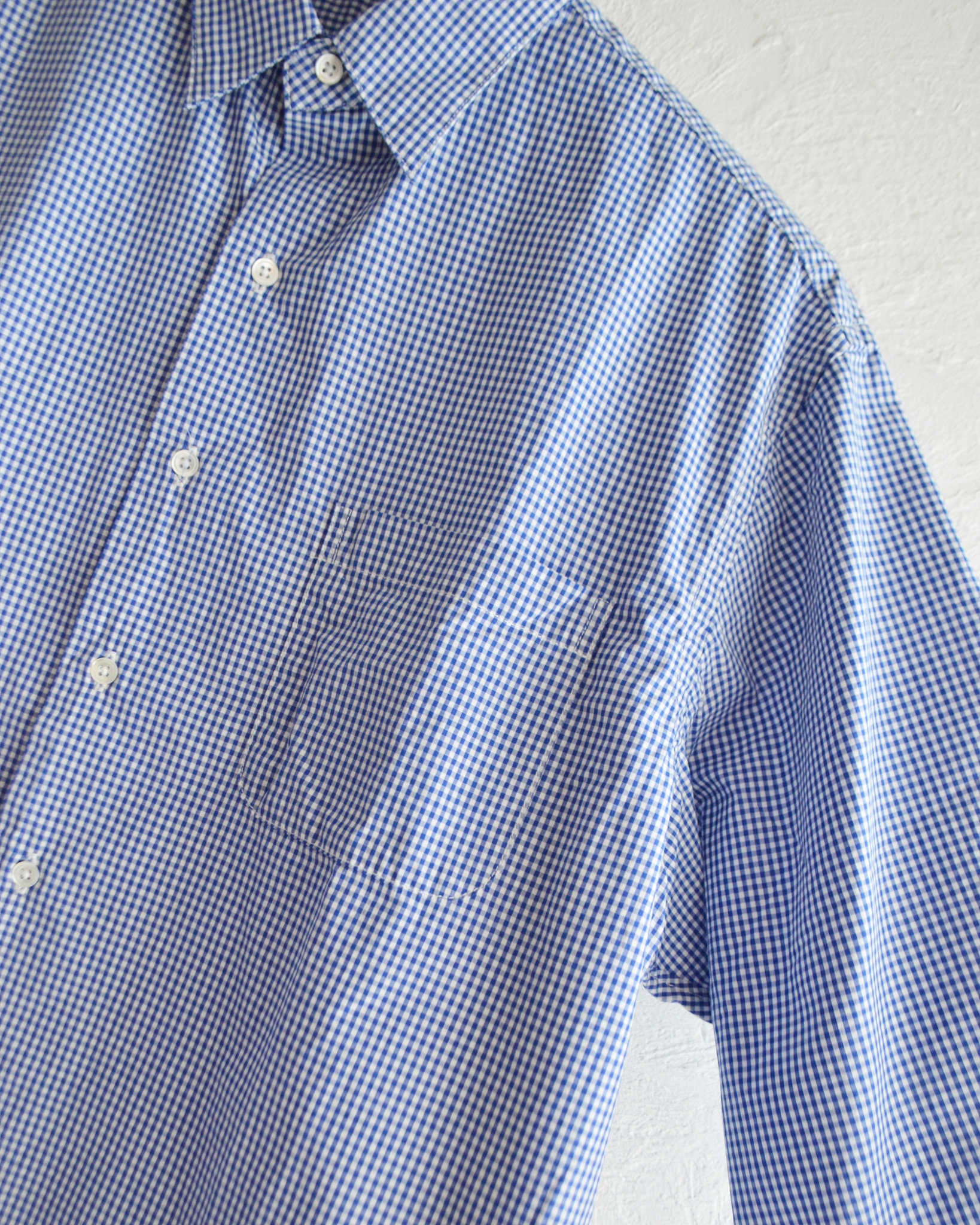 NECESSARY or UNNECESSARY ネセサリーオアアンネセサリー N.O.UN ナウン / DRESS ドレス (BLUE-CHECK ブルーチェック)