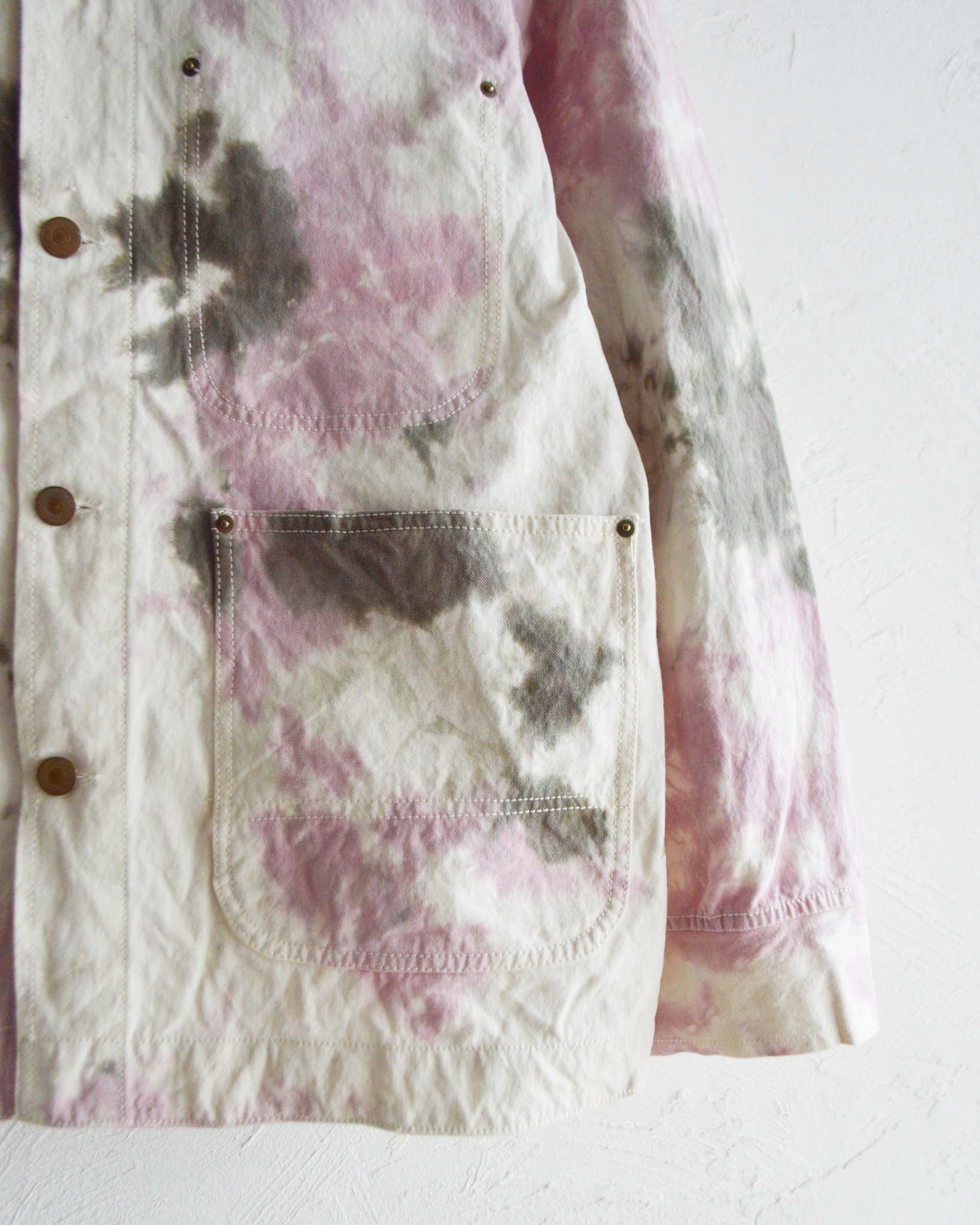 Nasngwam.×JAVARA ナスングワム ジャバラ / WARREN JACKET ウォーレンジャケット Msize (SAKURA 桜)