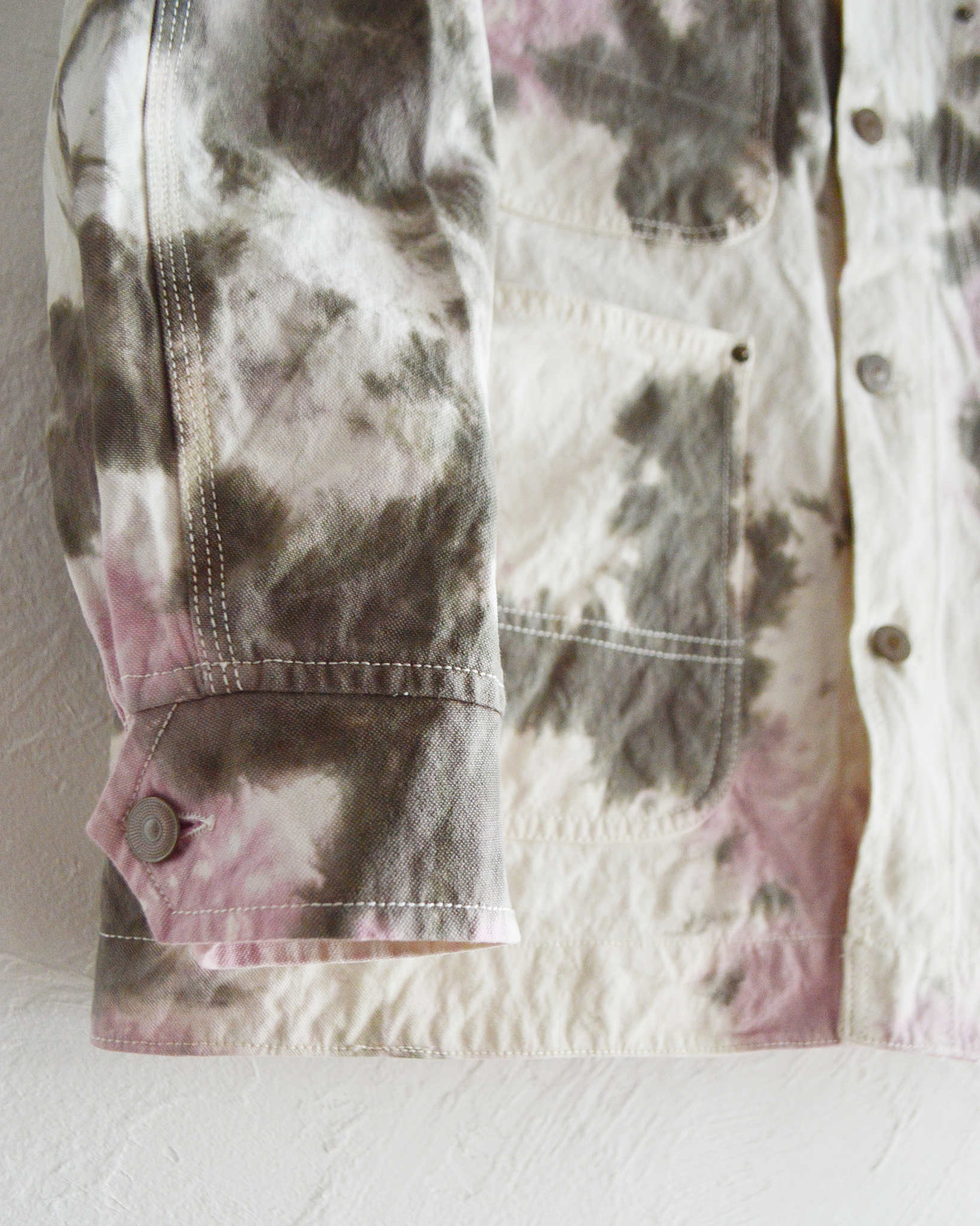 Nasngwam.×JAVARA ナスングワム ジャバラ / WARREN JACKET ウォーレンジャケット Msize (SAKURA 桜)