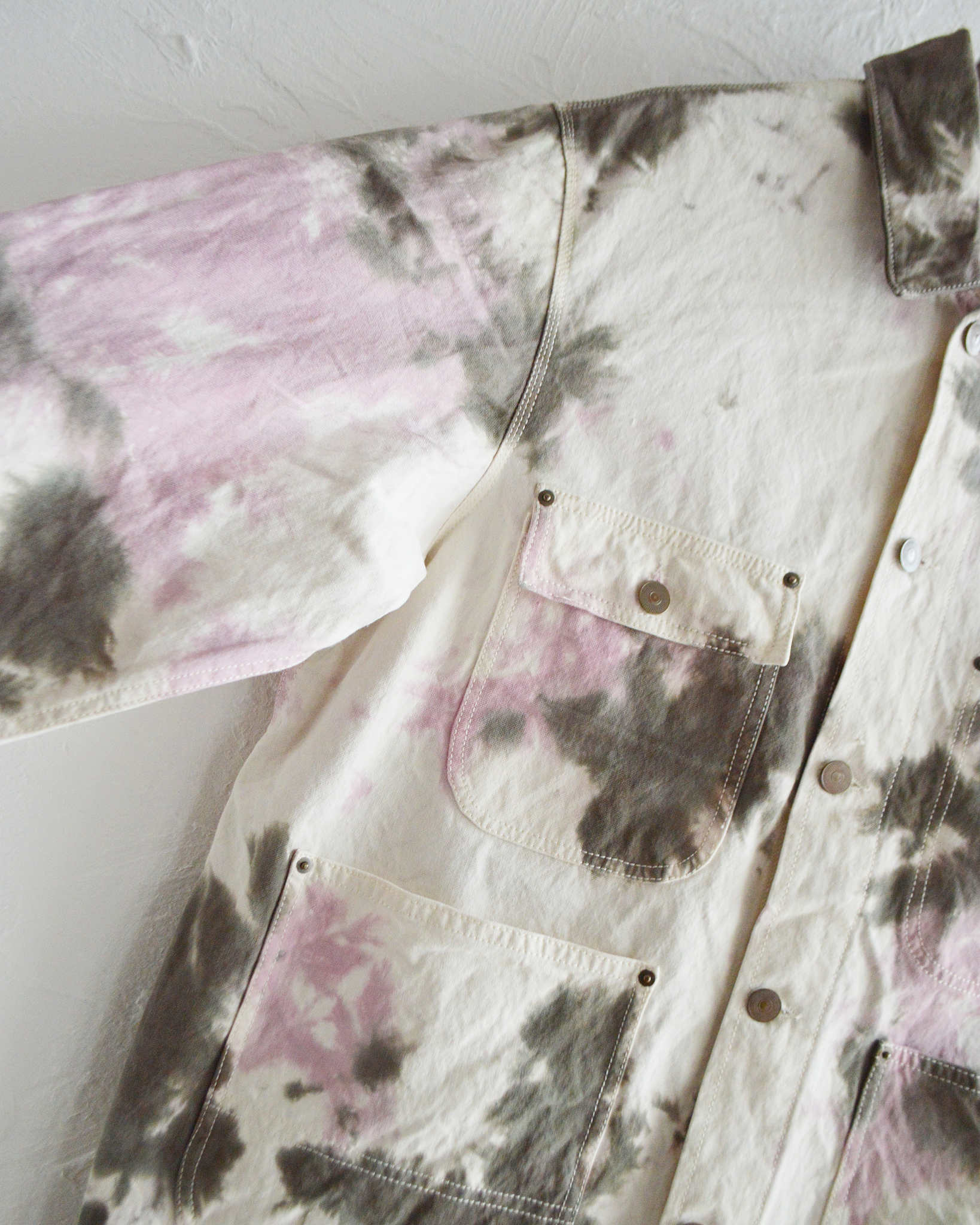 Nasngwam.×JAVARA ナスングワム ジャバラ / WARREN JACKET ウォーレンジャケット Msize (SAKURA 桜)