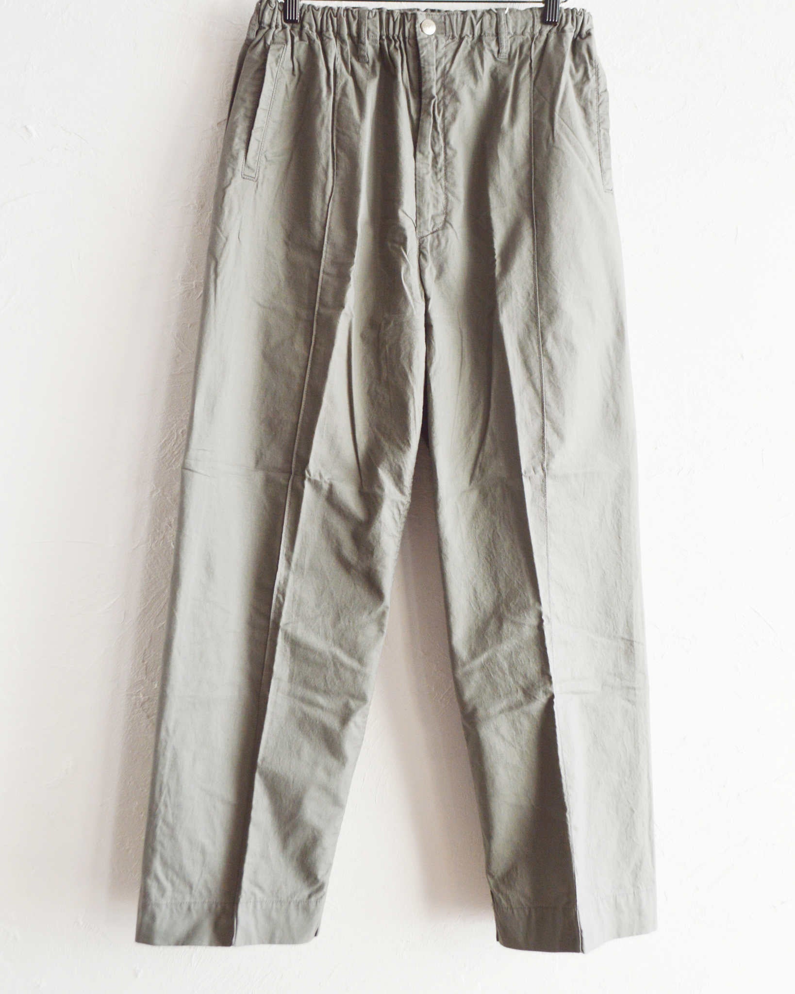 necessary or unnecessary ネセサリーオアアンネセサリー N.O.UN ナウン / PIN TUCK PANTS ピンタックパンツ (GRAY グレー)