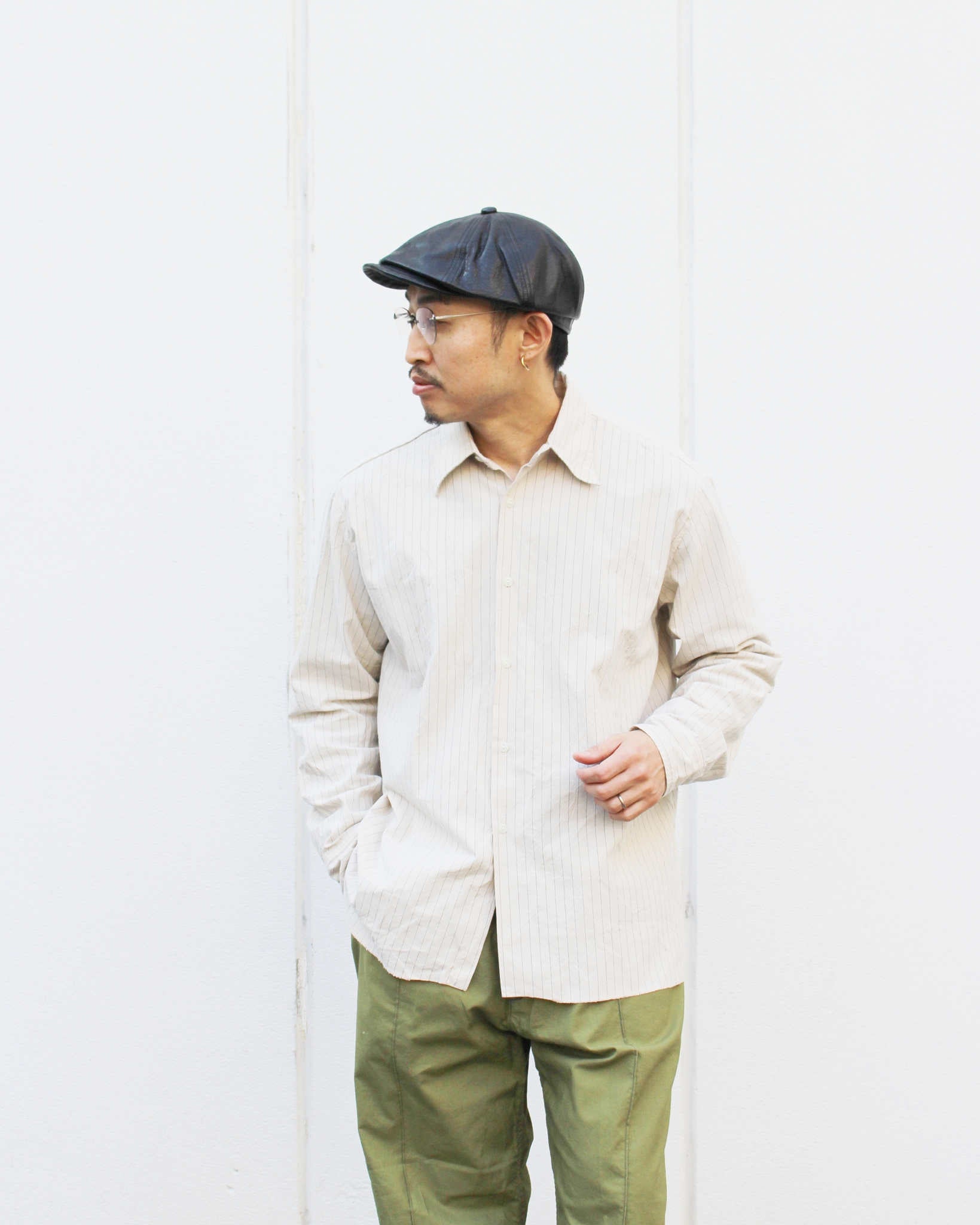NECESSARY or UNNECESSARY ネセサリーオアアンネセサリー N.O.UN ナウン / BOHA Ⅱ ボハ (NATURAL-STRIPE ナチュラルストライプ)