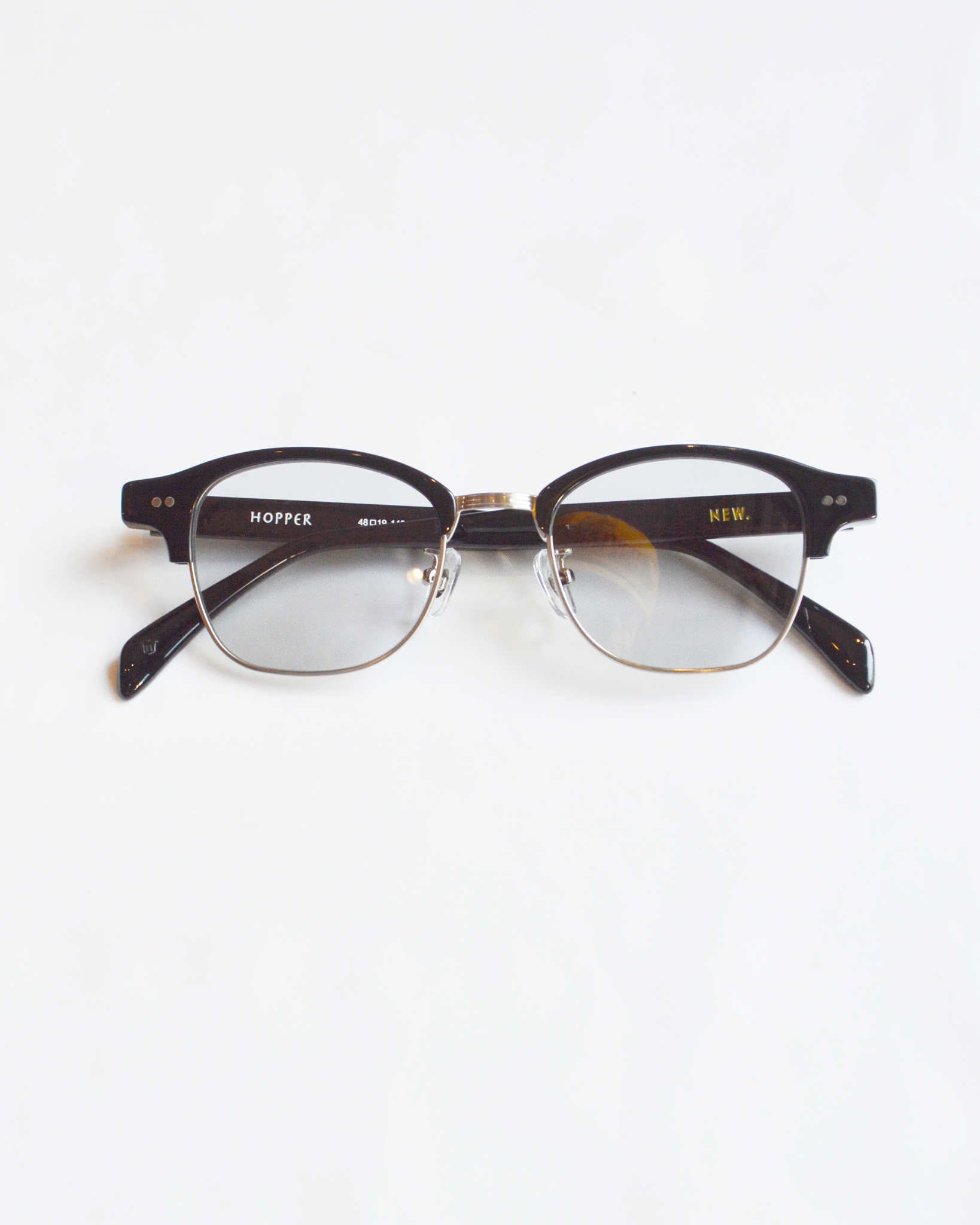 NEW. ニュー / HOPPER ホッパー (black×blasted silver ブラック