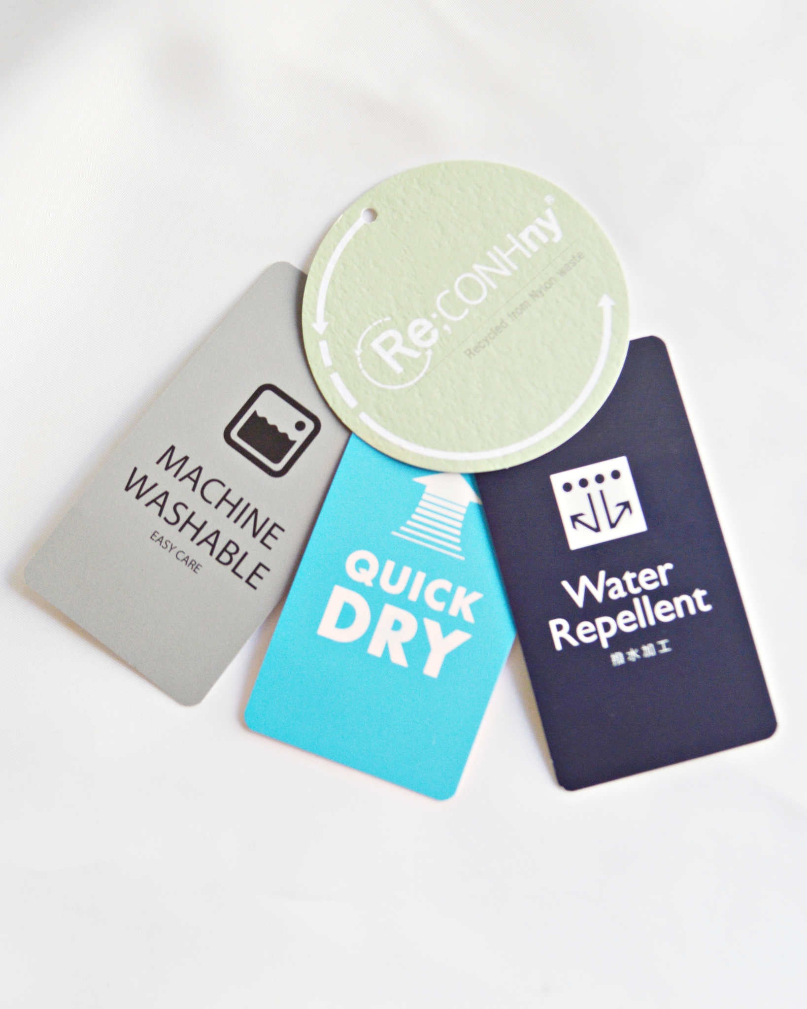 AXESQUIN アクシーズクイーン / ECO NYLON SHORT COAT エコナイロンショートコート (OFF WHITE オフホワイト)