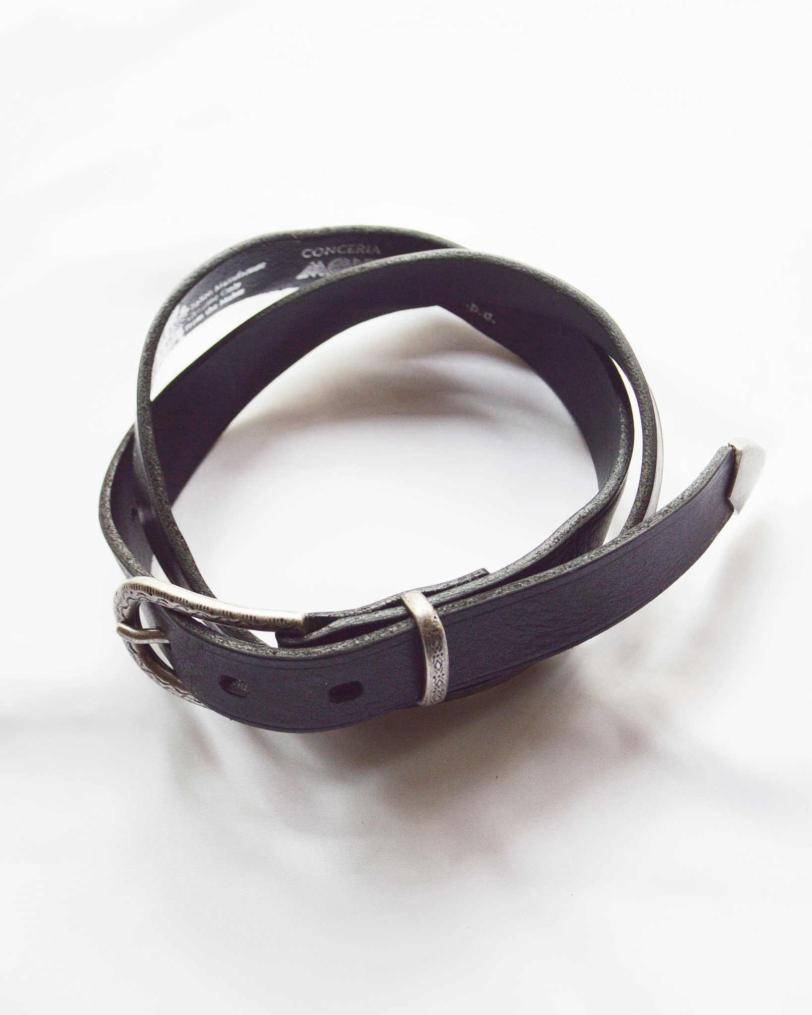 sarnam サラナン / SOFT WESTERN BELT ソフトウエスタンベルト (BLACK ベルト)