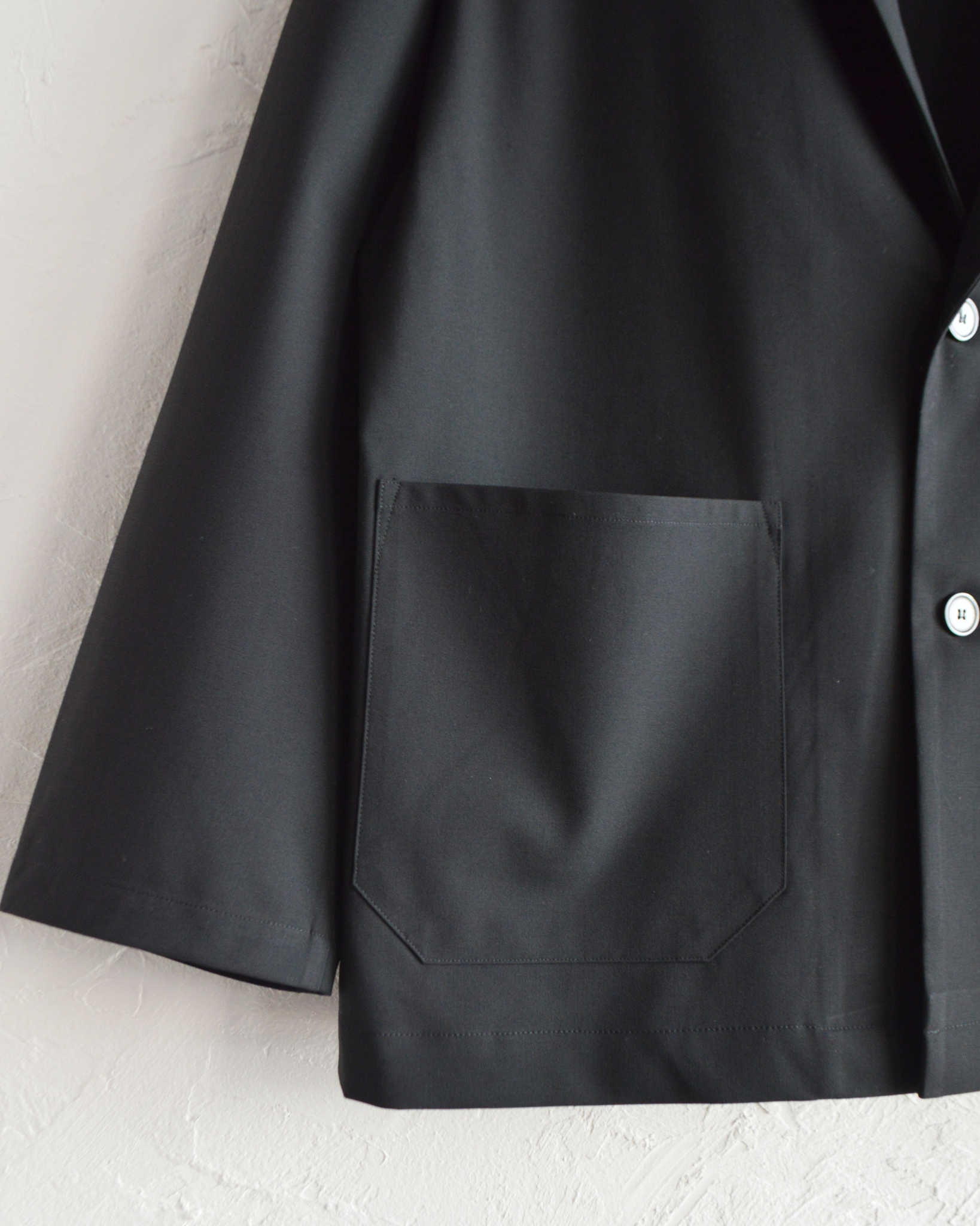 LAMOND ラモンド / 2WAY STRETCH TAILORED JACKET 2ウェイストレッチテーラードジャケット (BLACK ブラック)