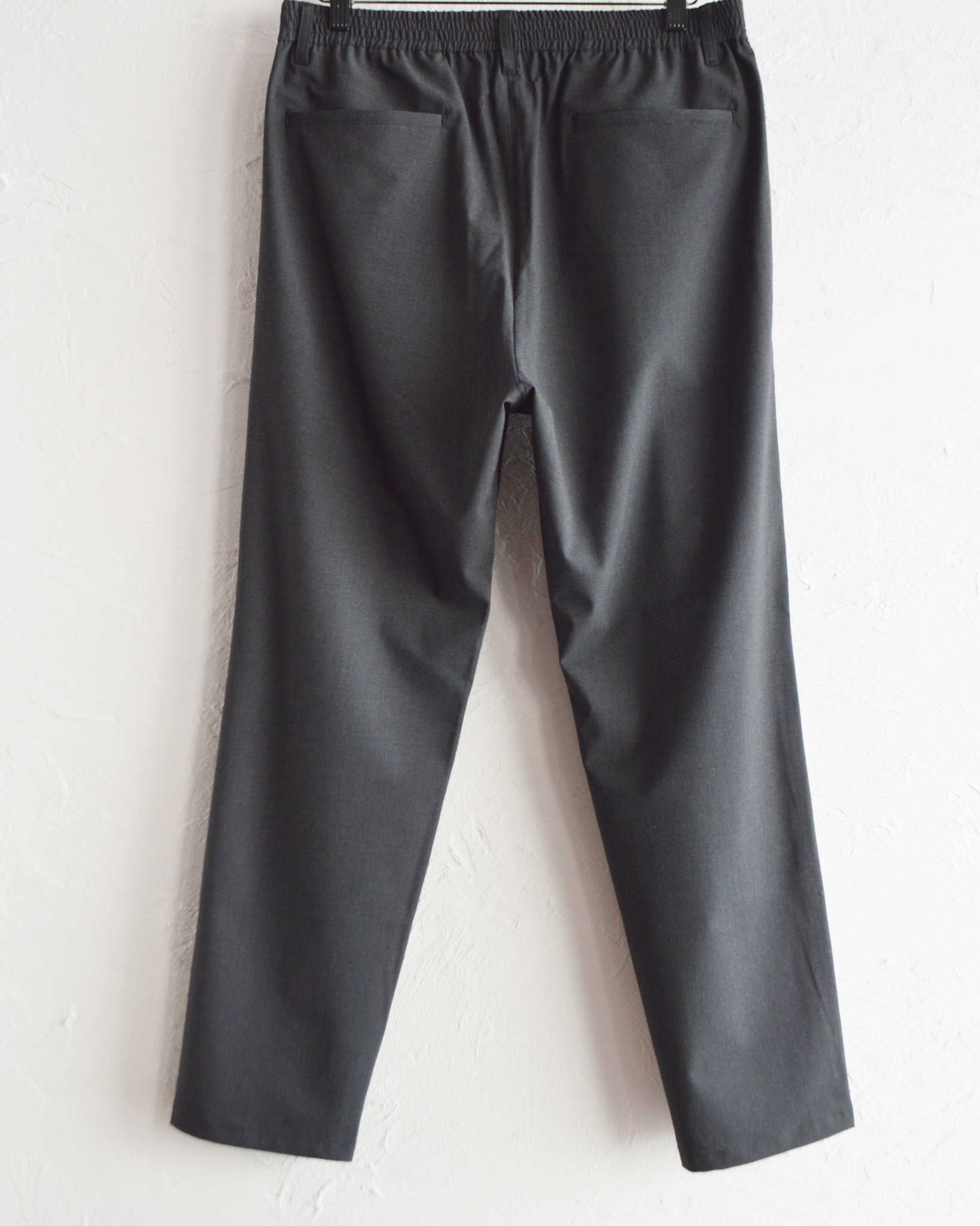 LAMOND ラモンド / 2WAY STRETCH EASY TROUSERS 2ウェイストレッチイージートラウザーズ (CHARCOAL チャコール)