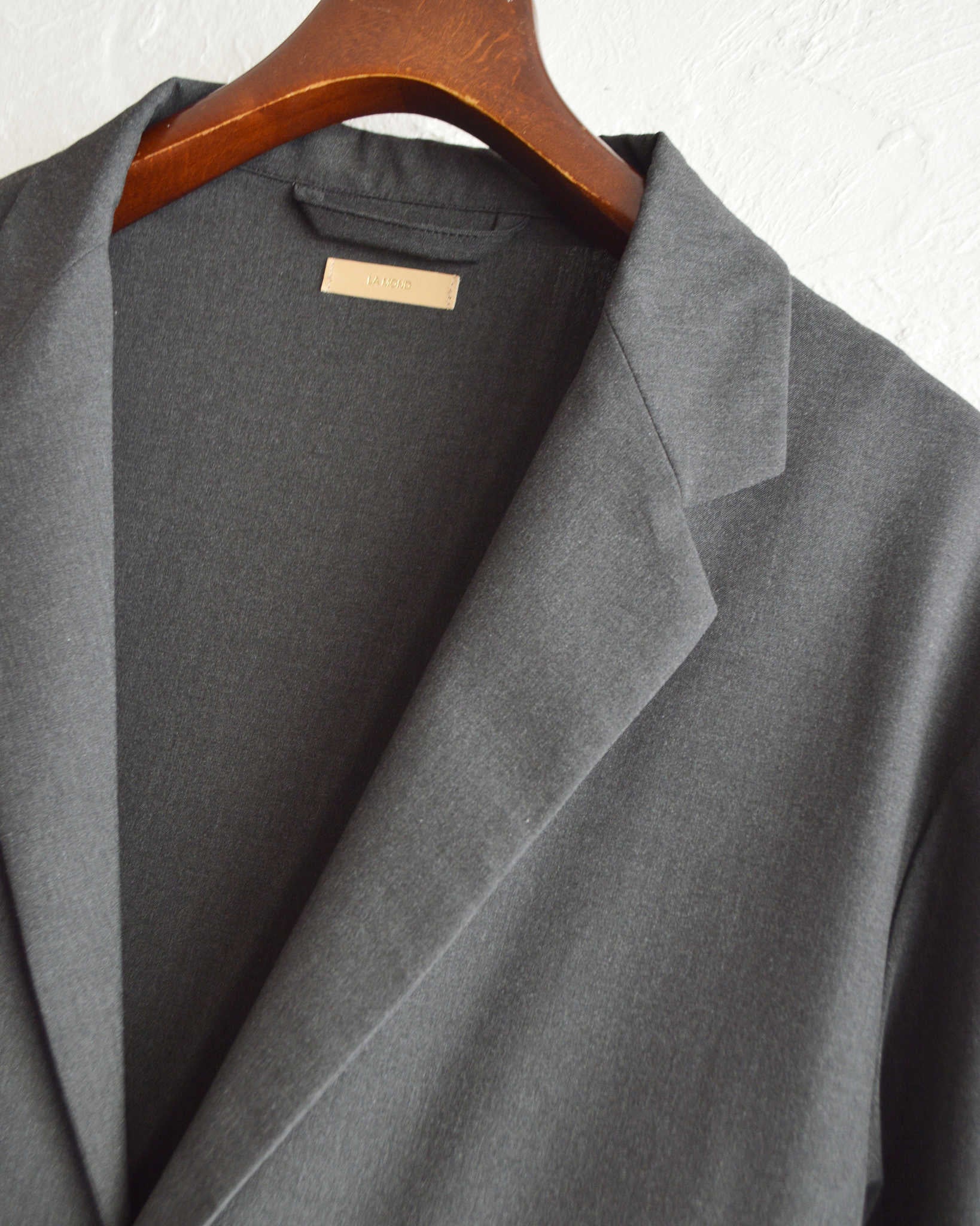 LAMOND ラモンド / 2WAY STRETCH TAILORED JACKET 2ウェイストレッチテーラードジャケット (CHARCOAL チャコール)
