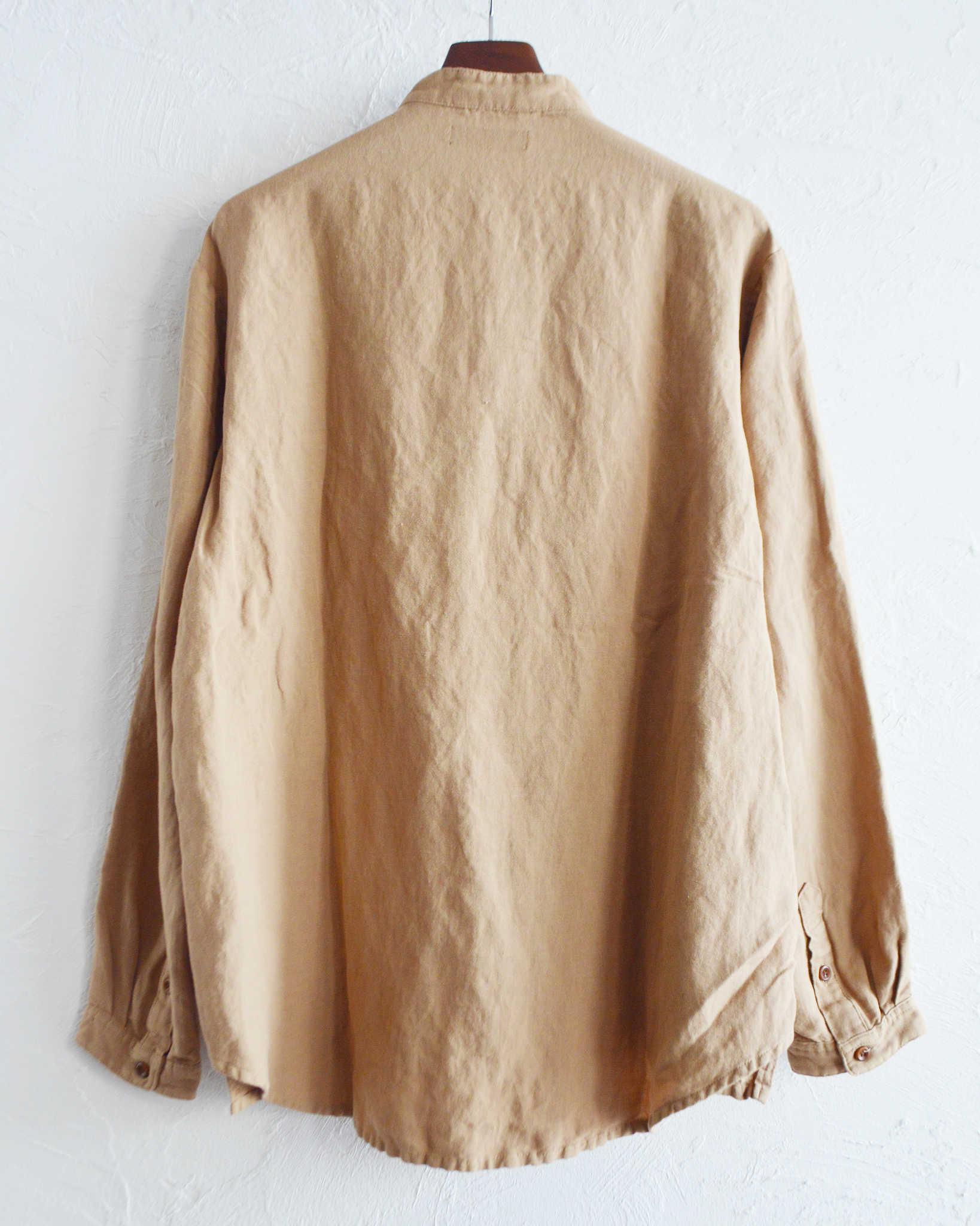 Nasngwam. ナスングワム / ATELIER SHIRTS アトリエシャツ (BEIGE ベージュ)